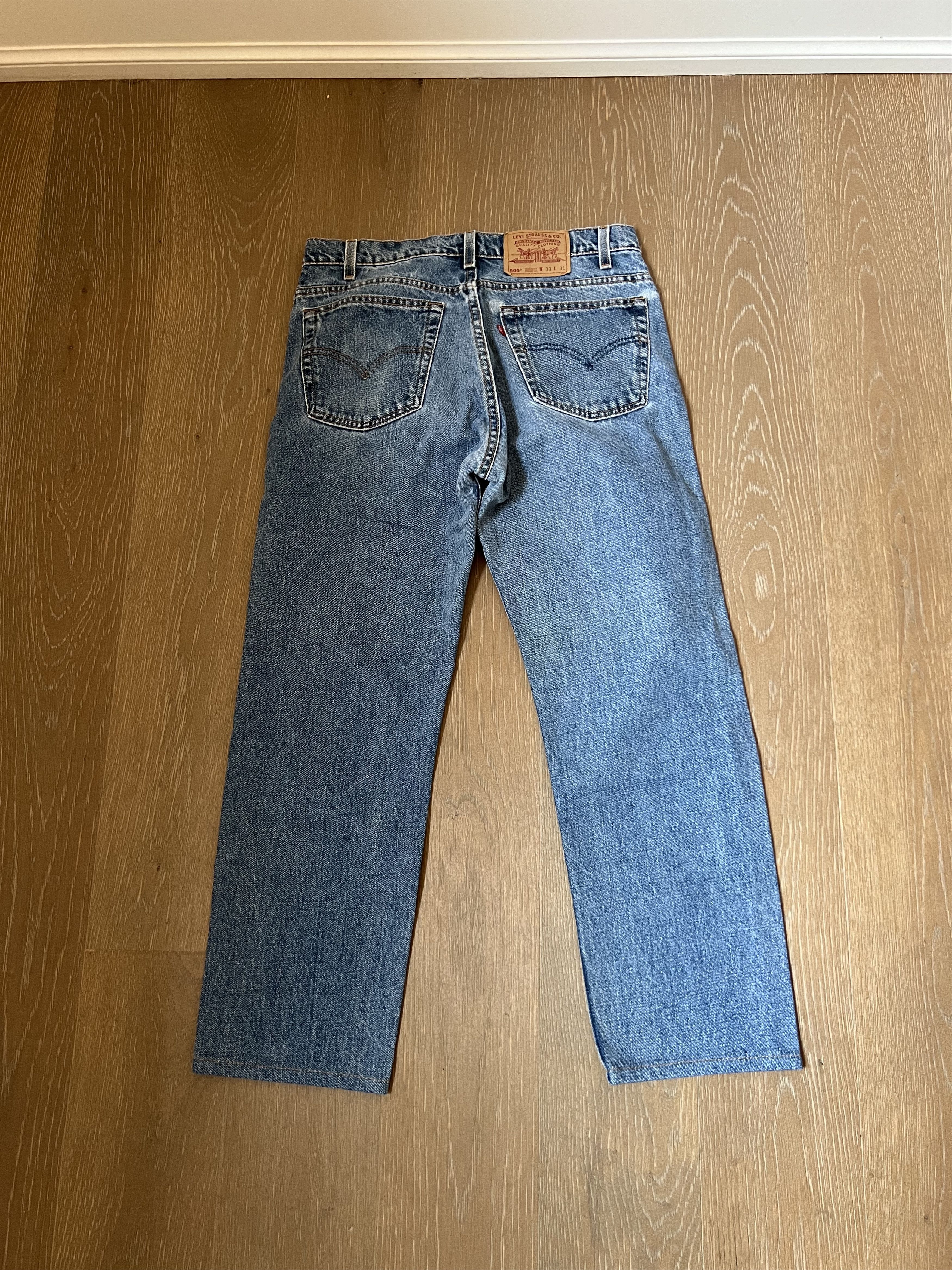 Levi's × Vintage Vintage USA Levis 505 Size US 33 - 4 Thumbnail