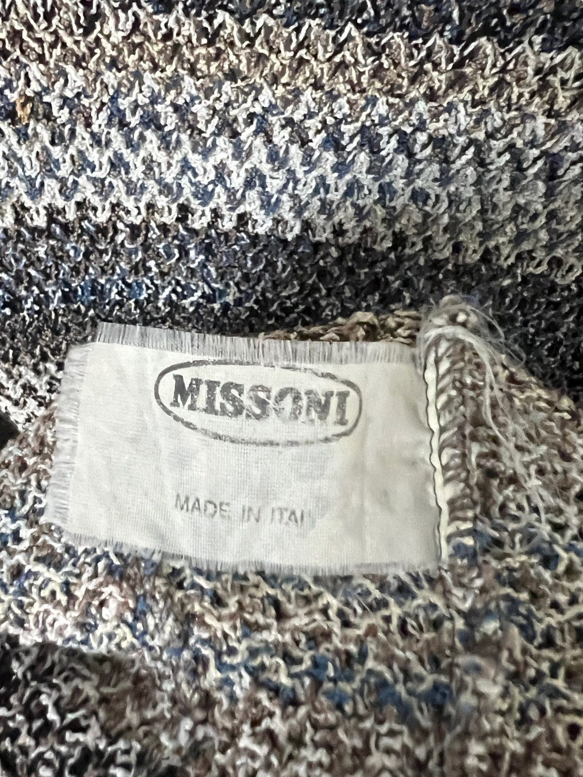 Missoni Multicolour Knit Vest