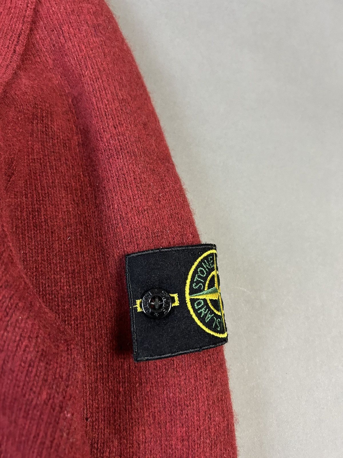 Stone Island Stone island red sweater vintage knit AW 2011 Size US XXL / EU 58 / 5 - 3 Thumbnail