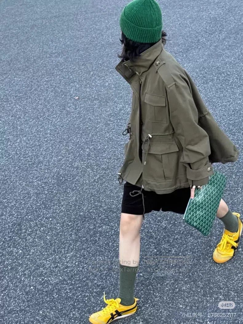 Loewe Loewe Military Green Multi-pocket Windbreaker Jacket Size XXS / US 00 / IT 34 - 7 Thumbnail