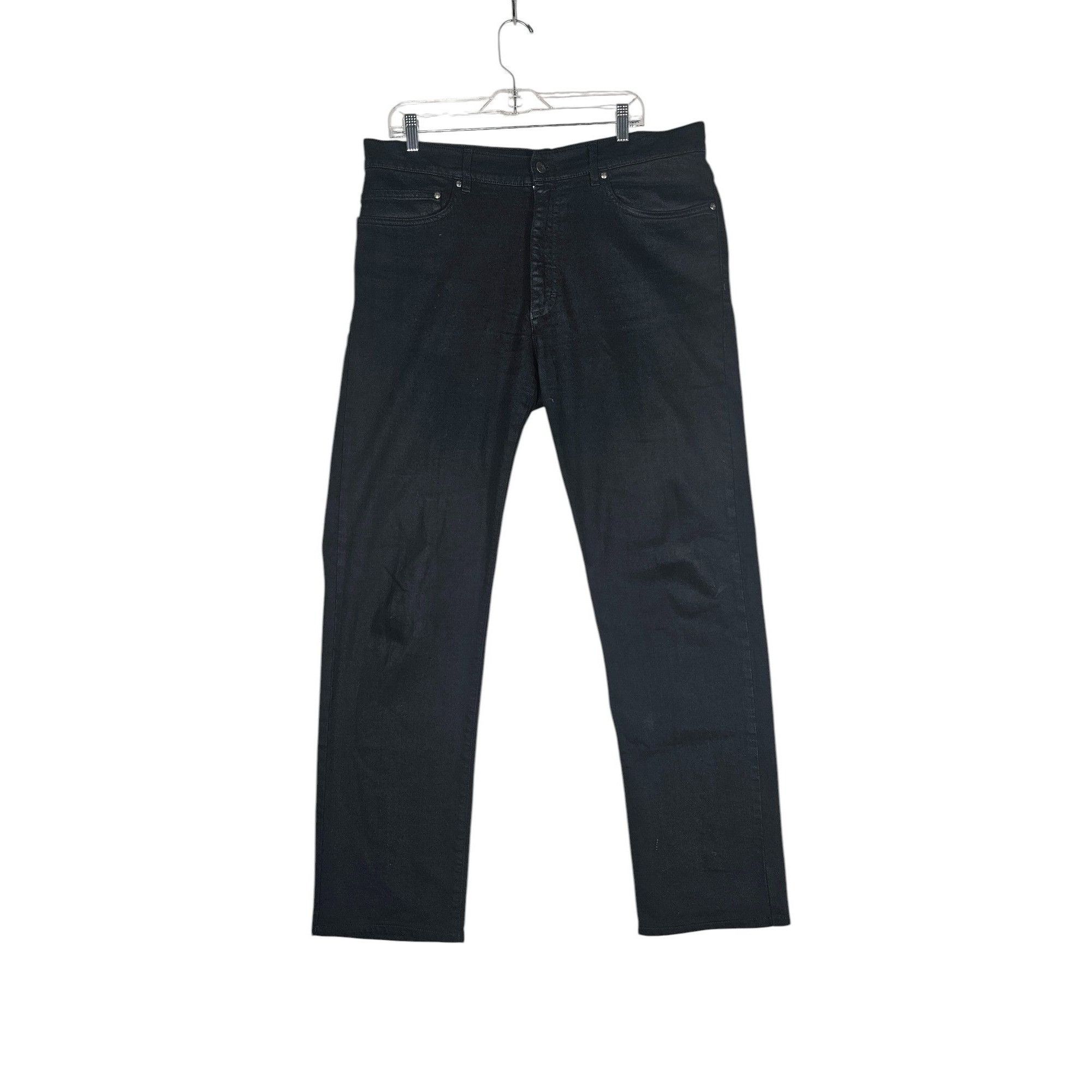 Ermenegildo Zegna Zegna Sport 315 Denim Jeans Size 315 Black Straight Fit Size US 36 / EU 52 - 1 Thumbnail