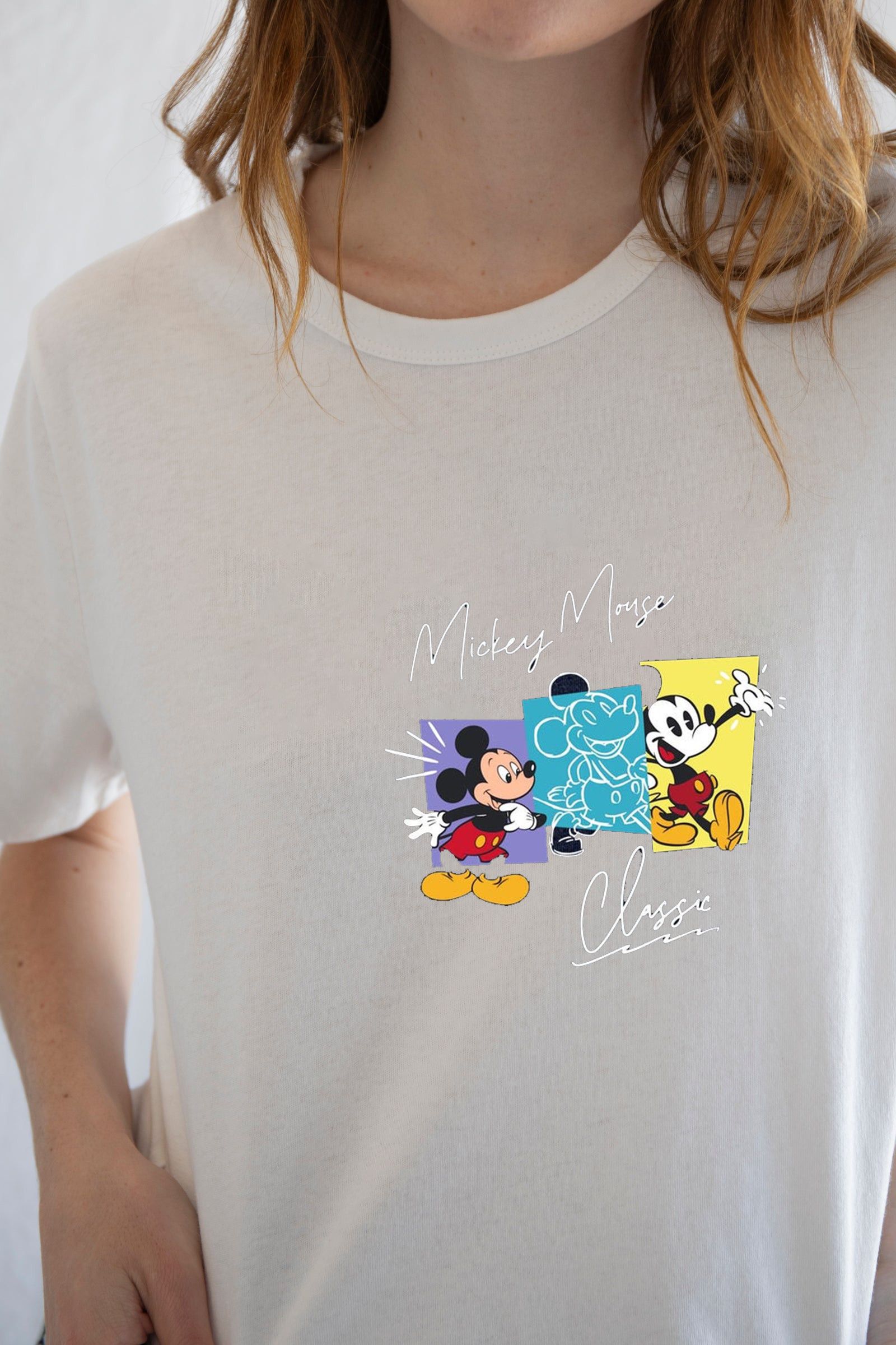 Designer × Vintage Evolution of Mouse T-shirt – Retro 90s Vintage Graphic Tee Size L / US 10 / IT 46 - 3 Thumbnail