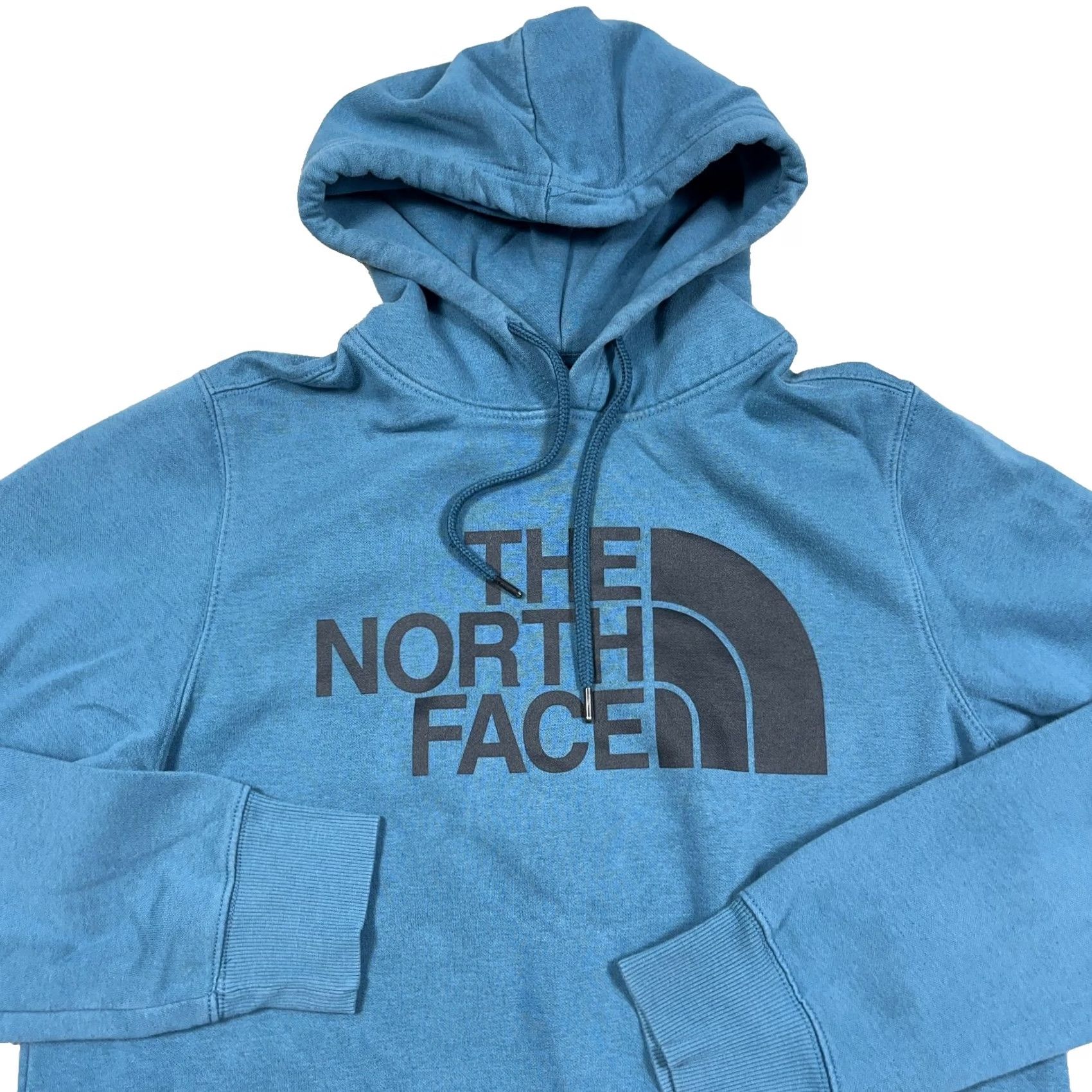The North Face North Face Hoodie Men Medium Blue Black Sweatshirt Sweater Spell Out Hiking Size US M / EU 48-50 / 2 - 2 Thumbnail