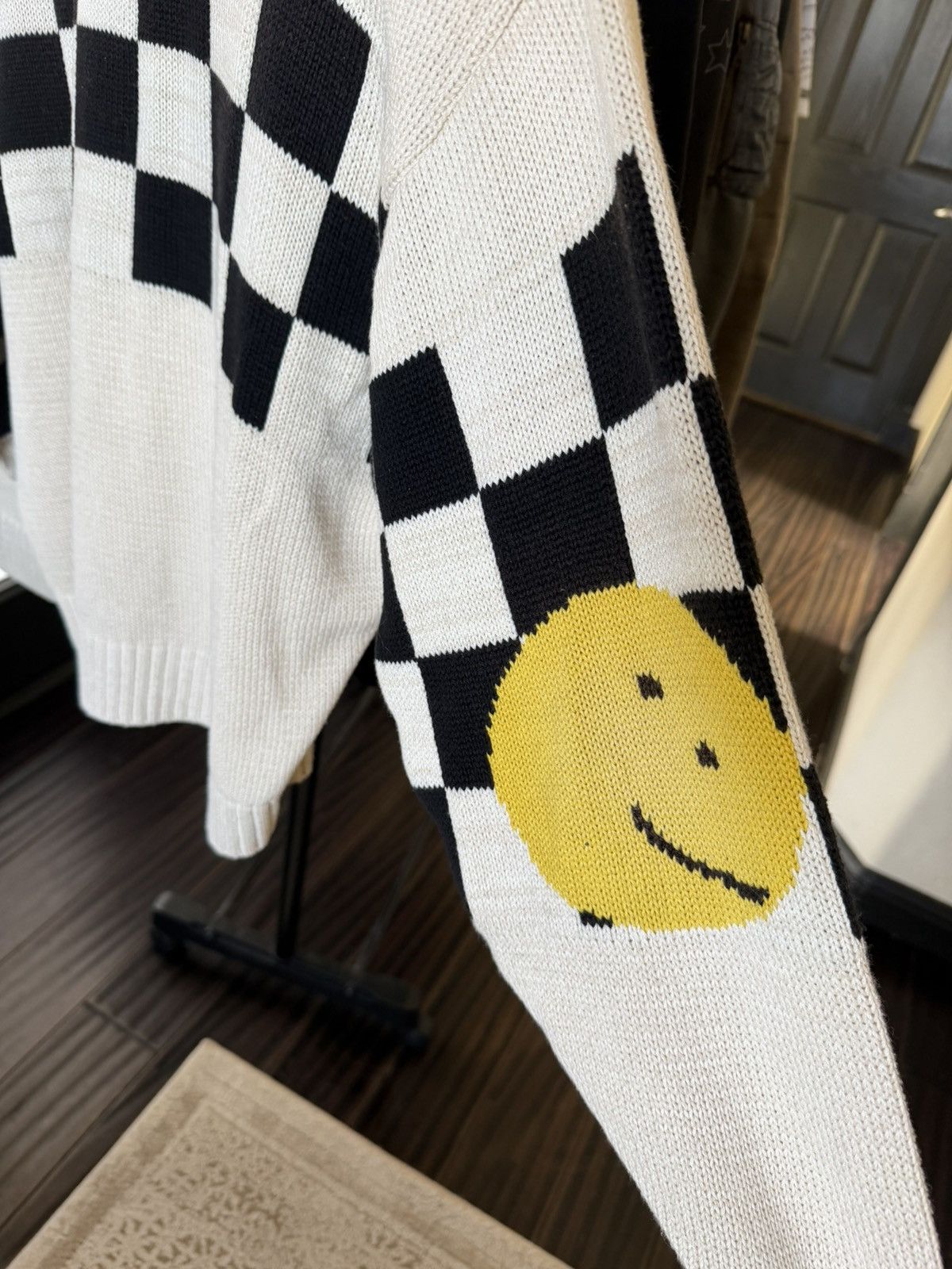 Kapital Kapital Checkerboard Knit Sweater Size US S / EU 44-46 / 1 - 14 Thumbnail