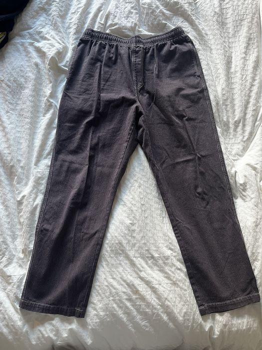 Stussy Purple stripped stussy pants | Grailed