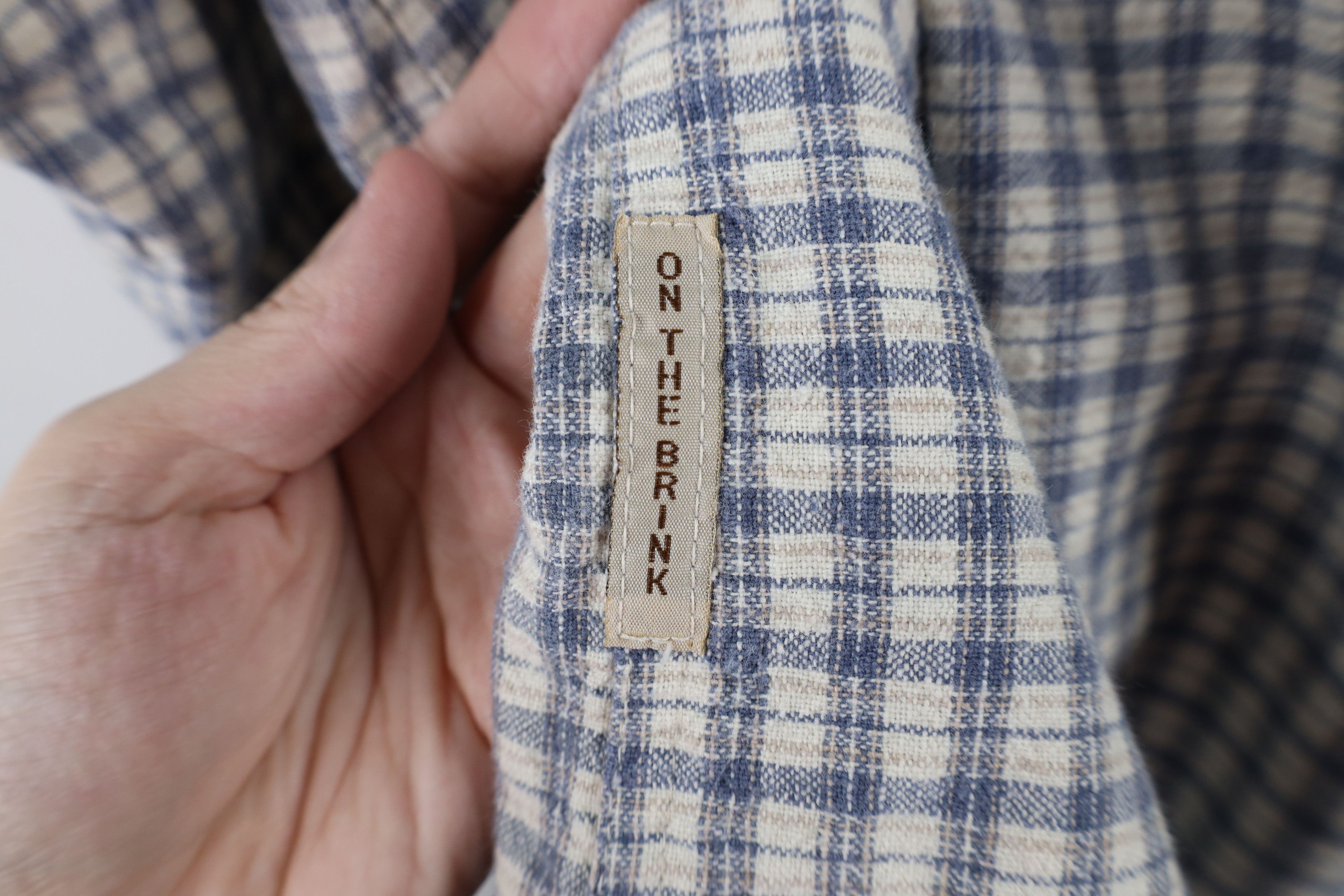 Vintage Vintage 90s Streetwear Blend Denim Collar Button Down Shirt Size US XXL / EU 58 / 5 - 12 Thumbnail