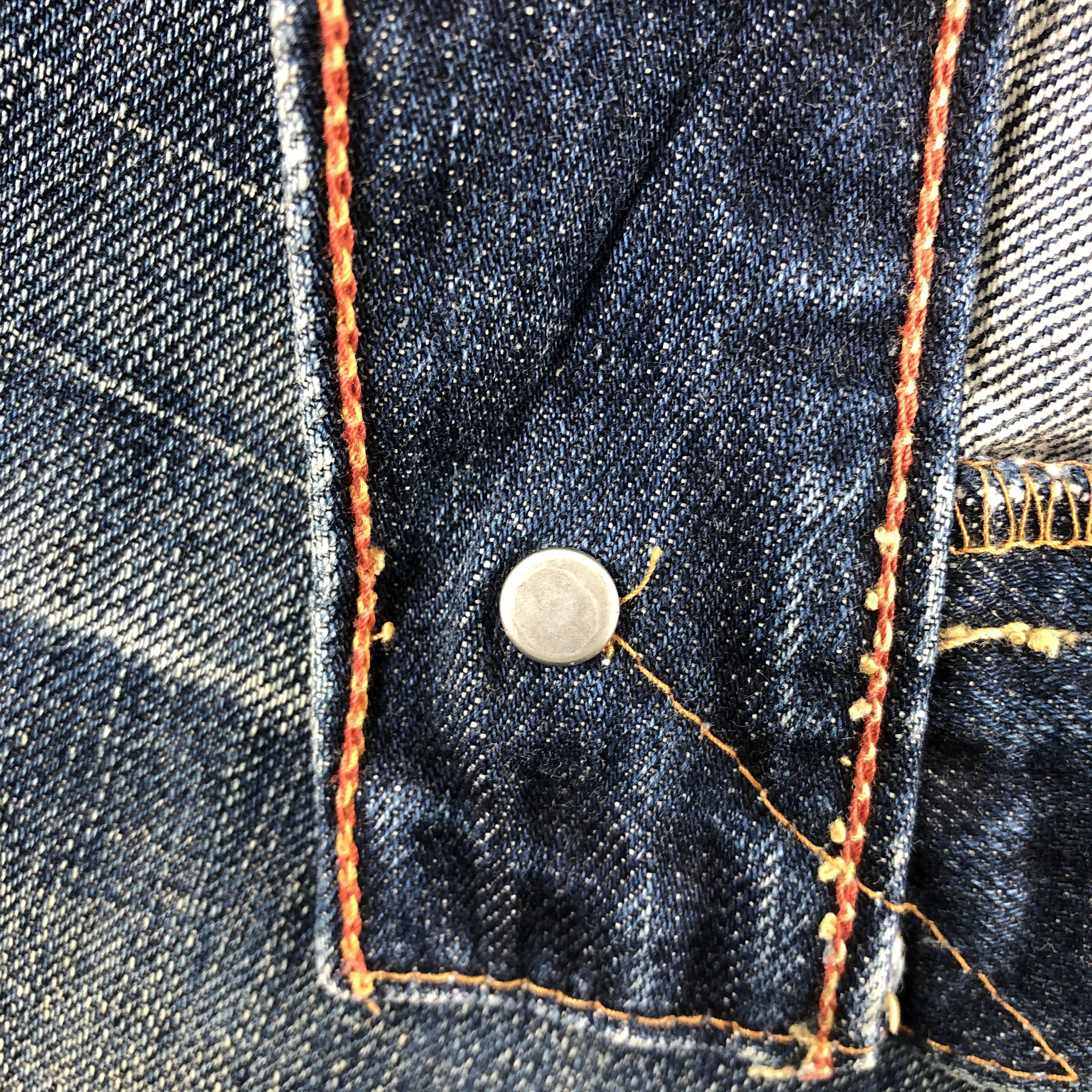 Levi's Vintage Blue Wash Levis Jeans-J2636 Size US 37 - 9 Thumbnail
