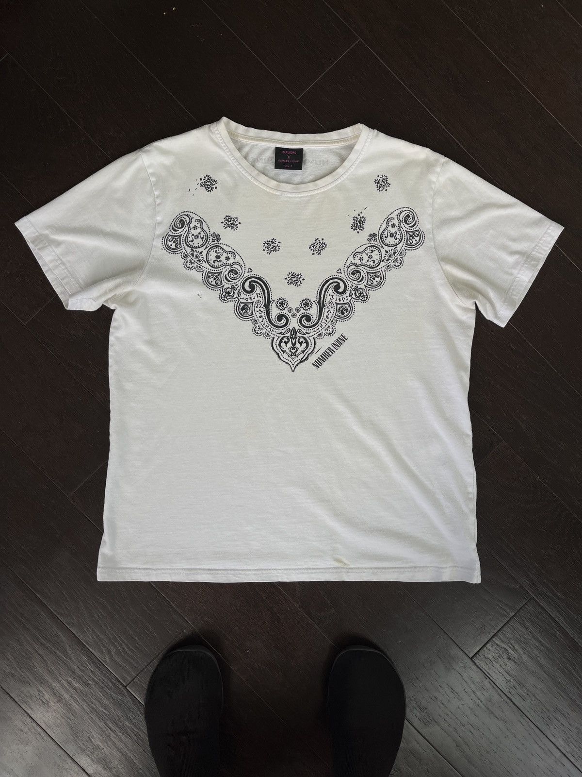 Number (N)ine Number Nine Marlboro Tee white - F Size US M / EU 48-50 / 2 - 1 Thumbnail