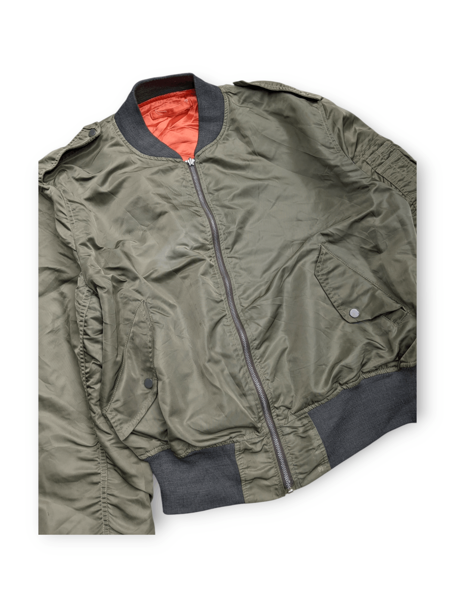 Alpha Industries Alpha Industries MA-1 Bomber Jacket Olive Green Size US XL / EU 56 / 4 - 4 Thumbnail