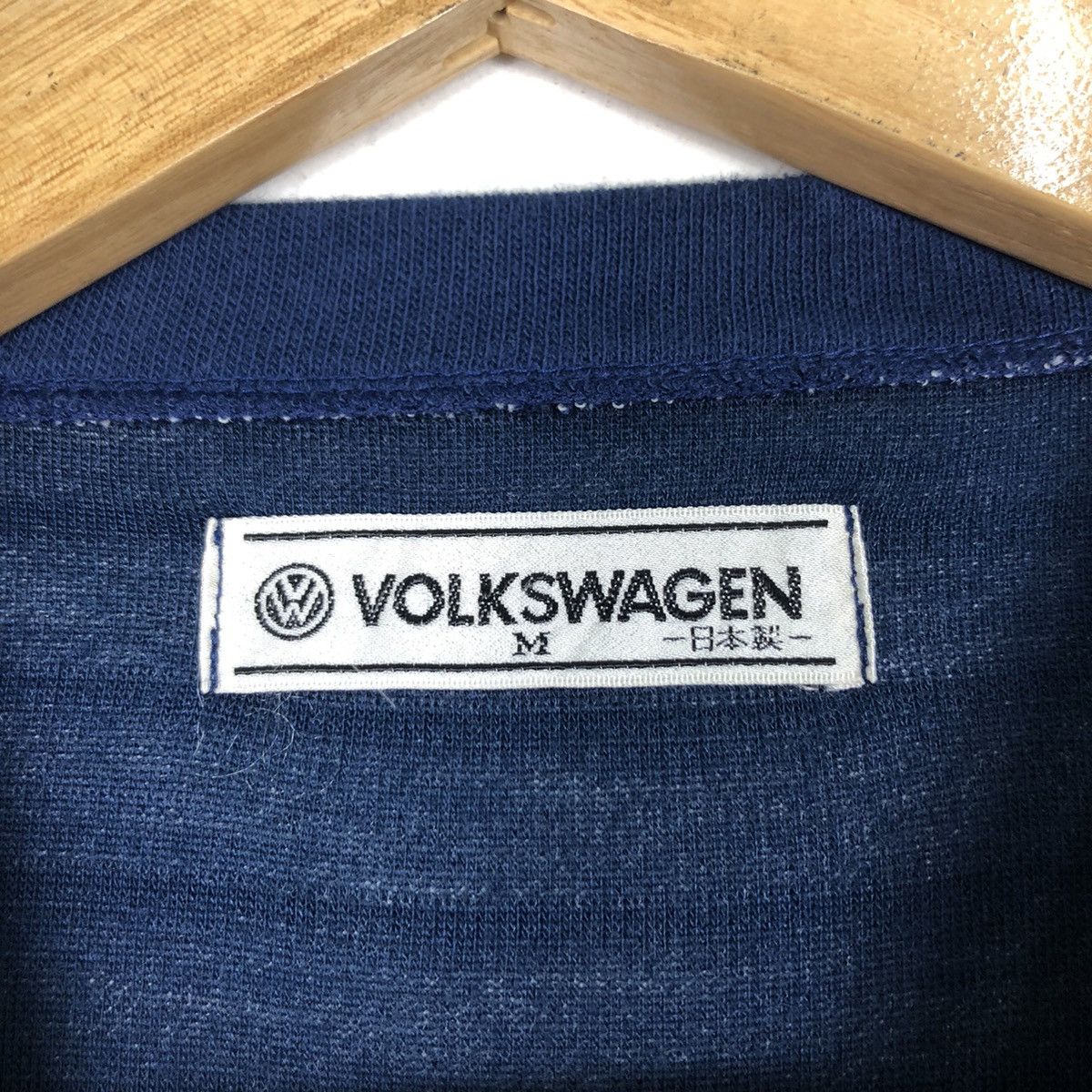 Japanese Brand × Vintage Rare Volkswagen Stripe Fleece Sweatshirt Small #A2 Size US S / EU 44-46 / 1 - 10 Thumbnail