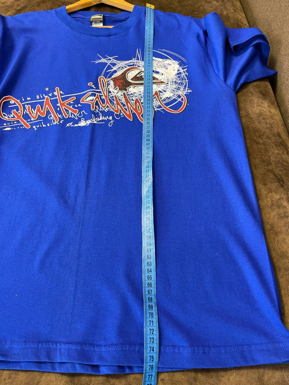 Quiksilver × Vintage 🔥Rare t-Shirt 🔥 Quiksilver Boardriding Big Logo Surf Tee Size US XL / EU 56 / 4 - 6 Thumbnail