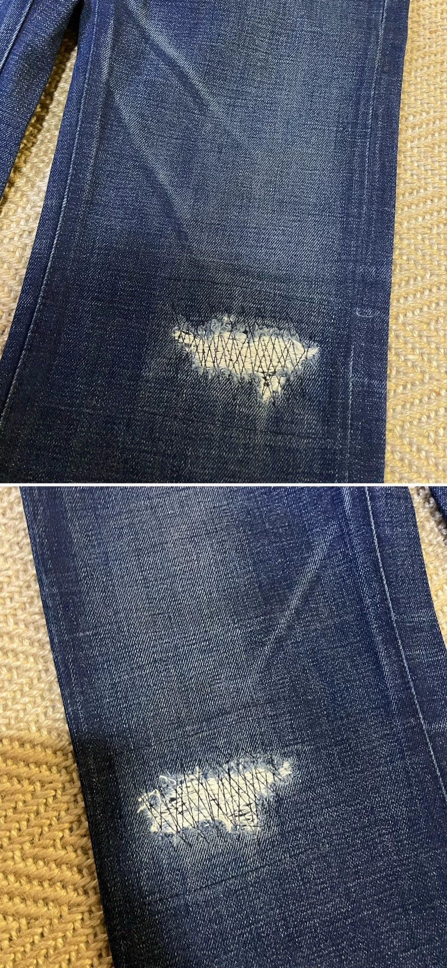Neighborhood NEIGHBORHOOD Early Distressed Jeans M VTG NM Size US 32 / EU 48 - 5 Thumbnail