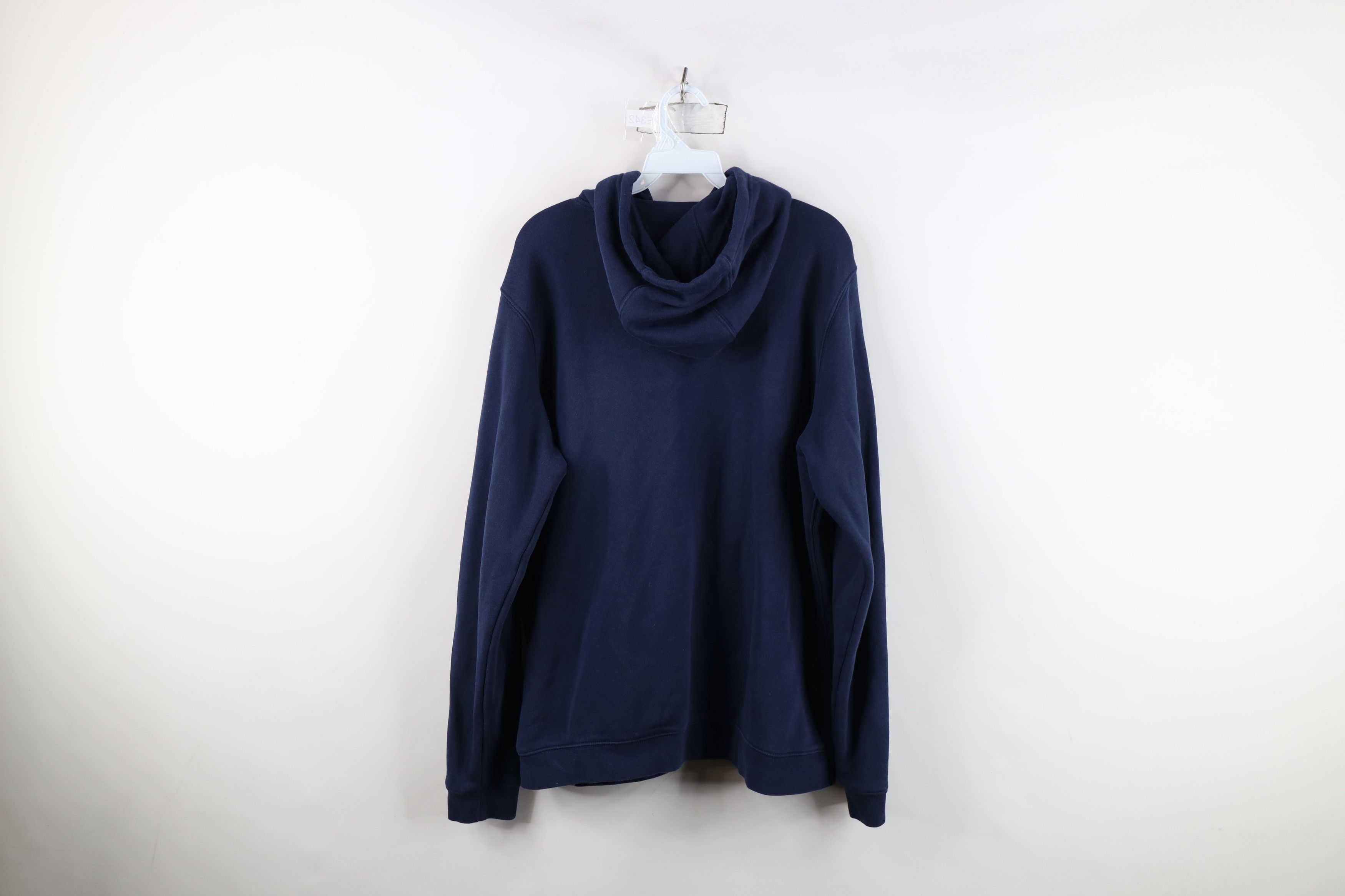 Nike Vintage Y2K Nike Scott Mini Swoosh Hoodie Sweatshirt Blue Size US L / EU 52-54 / 3 - 12 Thumbnail