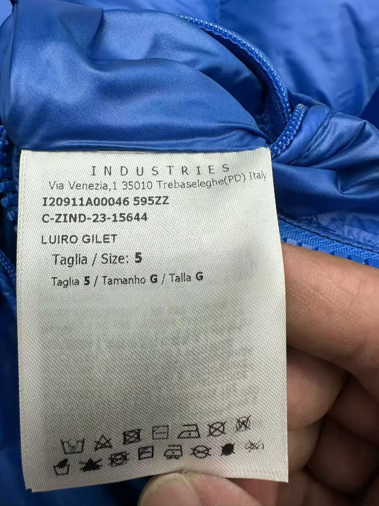 Moncler Moncler Blue Down Vest 5 Worn Size US XXL / EU 58 / 5 - 4 Thumbnail