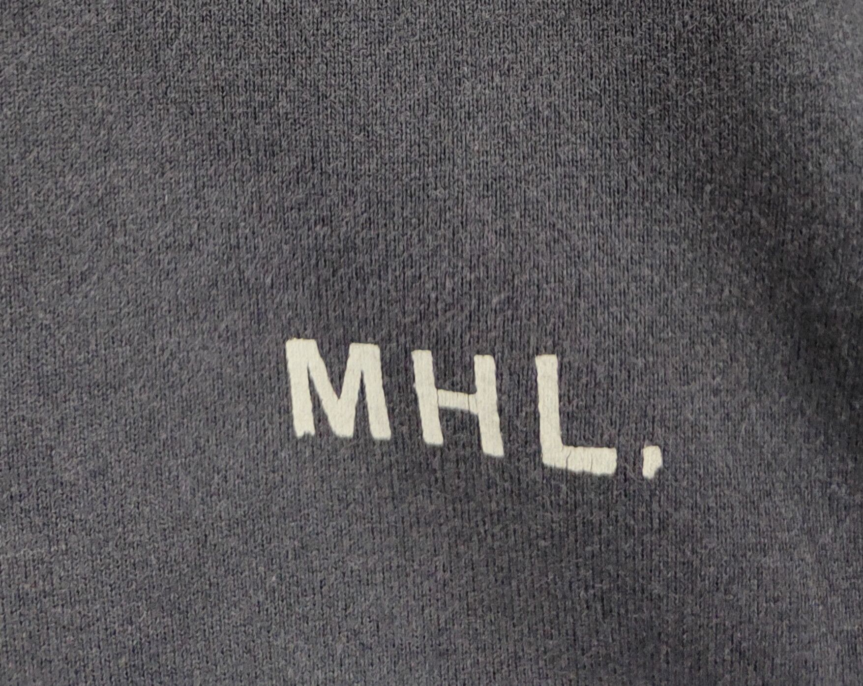 Margaret Howell D Margaret Howell Dark Blue Faded Sweatshirts #S2589 Size US L / EU 52-54 / 3 - 5 Thumbnail