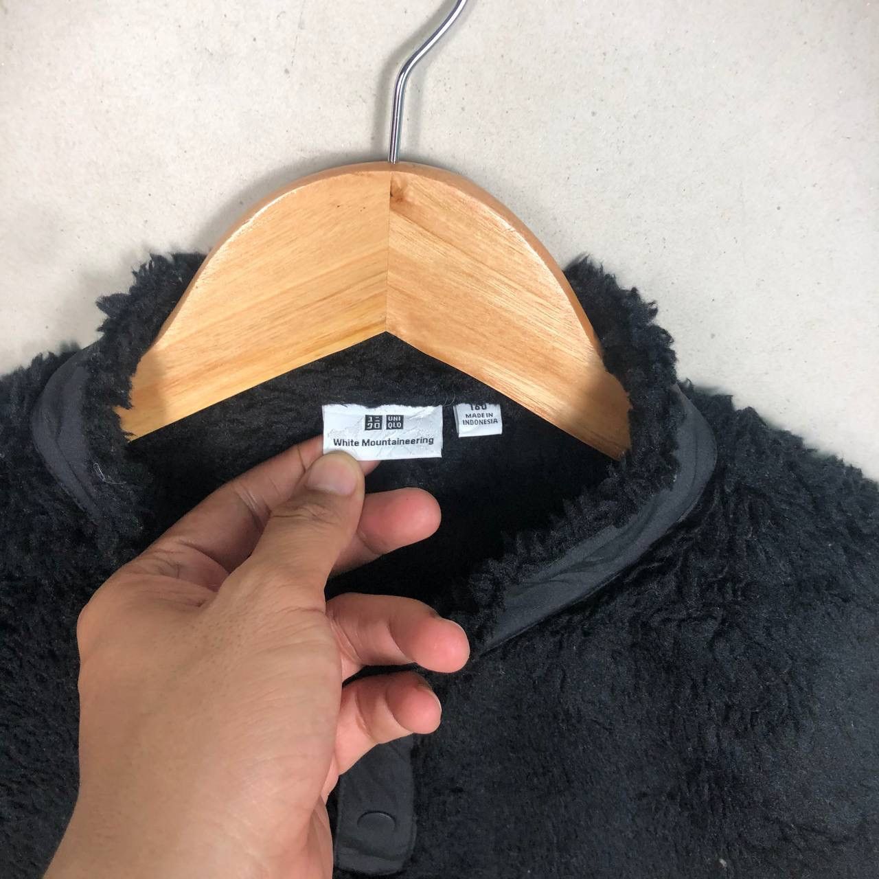 Nepenthes × Uniqlo × White Mountaineering White Mountaineering X Uniqlo Faux Fur Sherpa Boa Jacket Size US XS / EU 42 / 0 - 6 Thumbnail