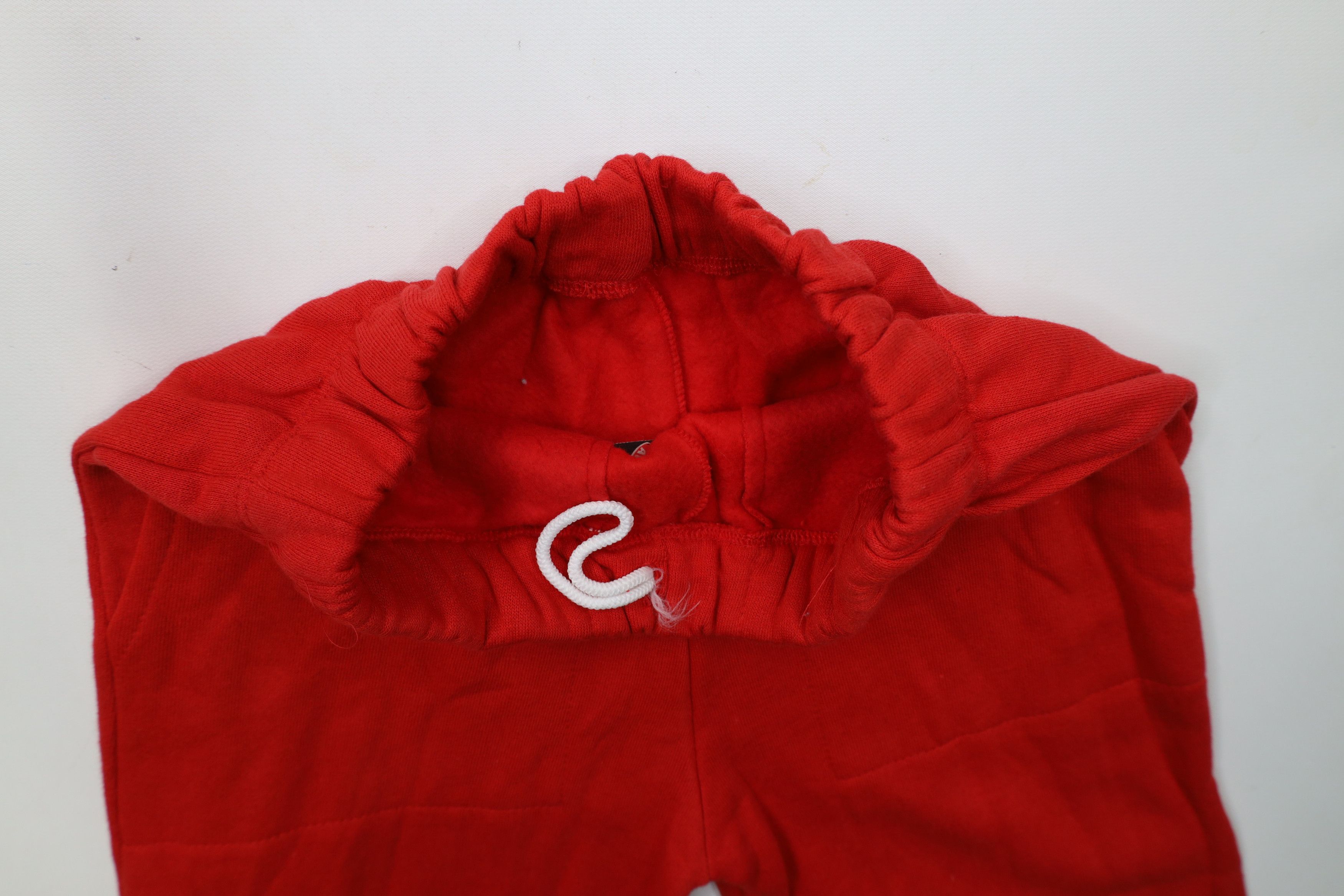 Vintage Vintage 90s Streetwear Sweatpants Joggers Pants Red USA Size US 32 / EU 48 - 7 Thumbnail