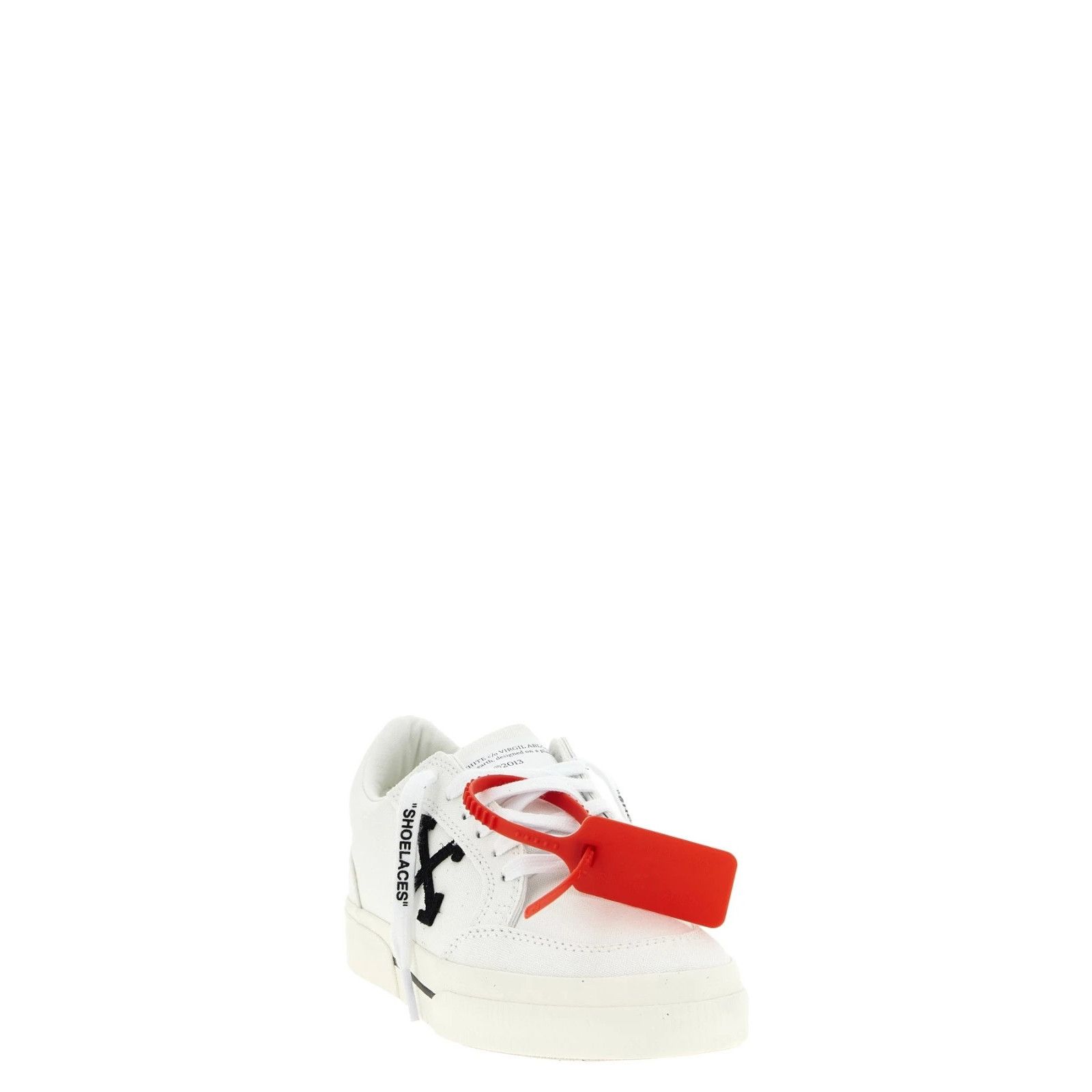 Off-White OFF-WHITE Vulcanized White Leather Sneakers New & Authentic Size US 7 / IT 37 - 3 Thumbnail