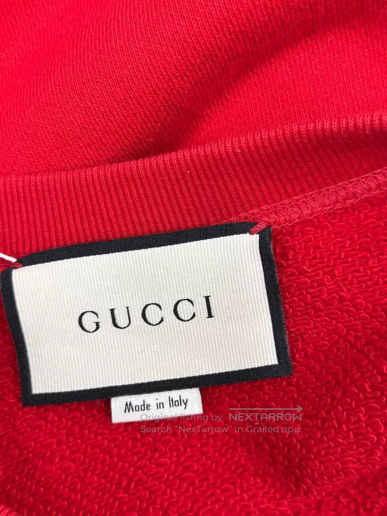 Gucci Gucci Red printed sequin sweatshirt Size US S / EU 44-46 / 1 - 4 Thumbnail