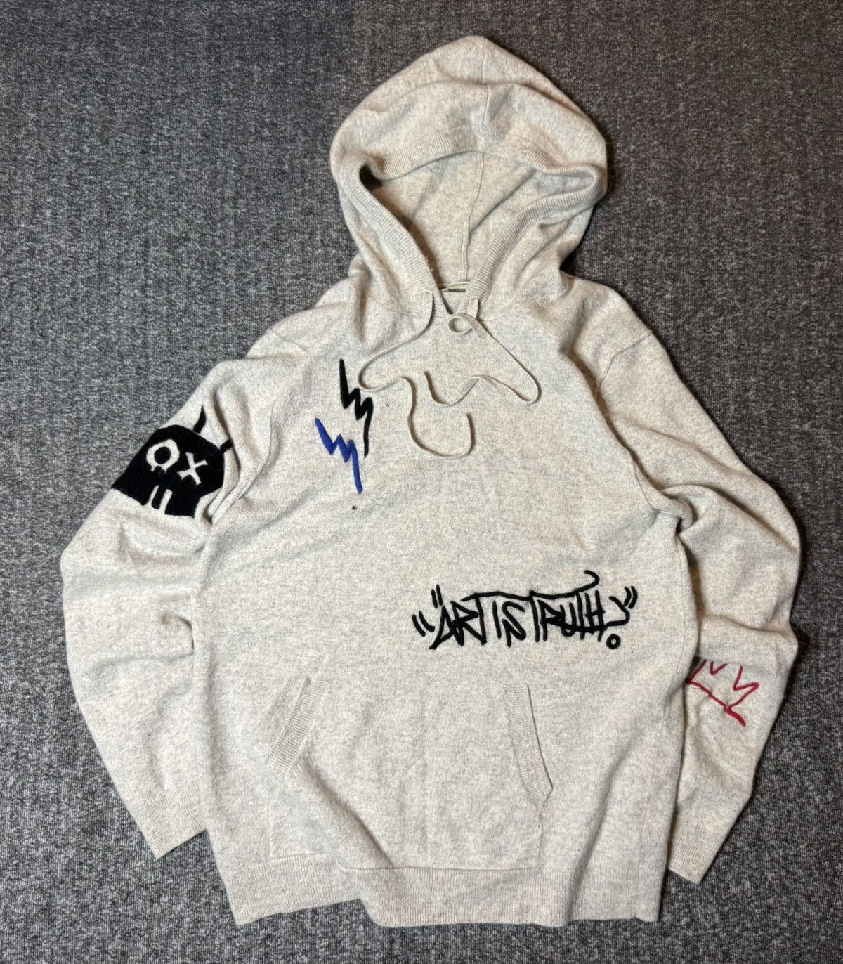 Zadig & Voltaire Zadig&Voltaire Clay Jormi Art Truth Rare Size US M / EU 48-50 / 2 - 1 Thumbnail