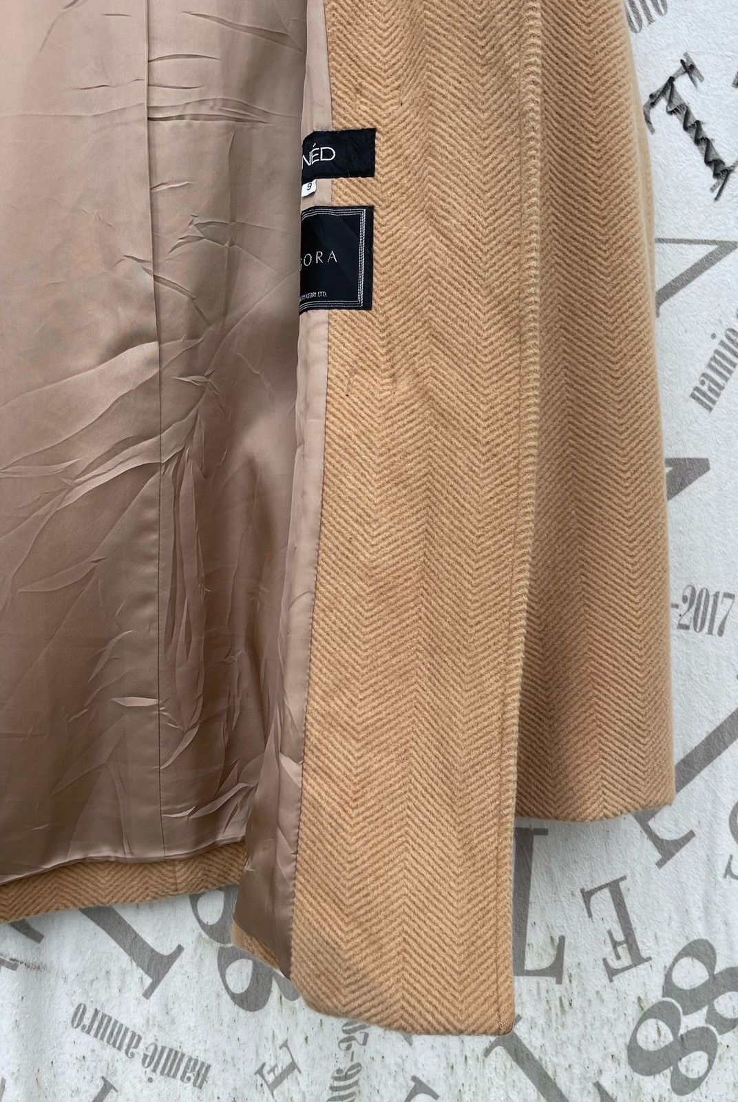 Japanese Brand 🔥YOHJI YAMAMOTO INED x ANGORA WOOL DUFFLE HOODIE JACKET Size M / US 6-8 / IT 42-44 - 13 Thumbnail