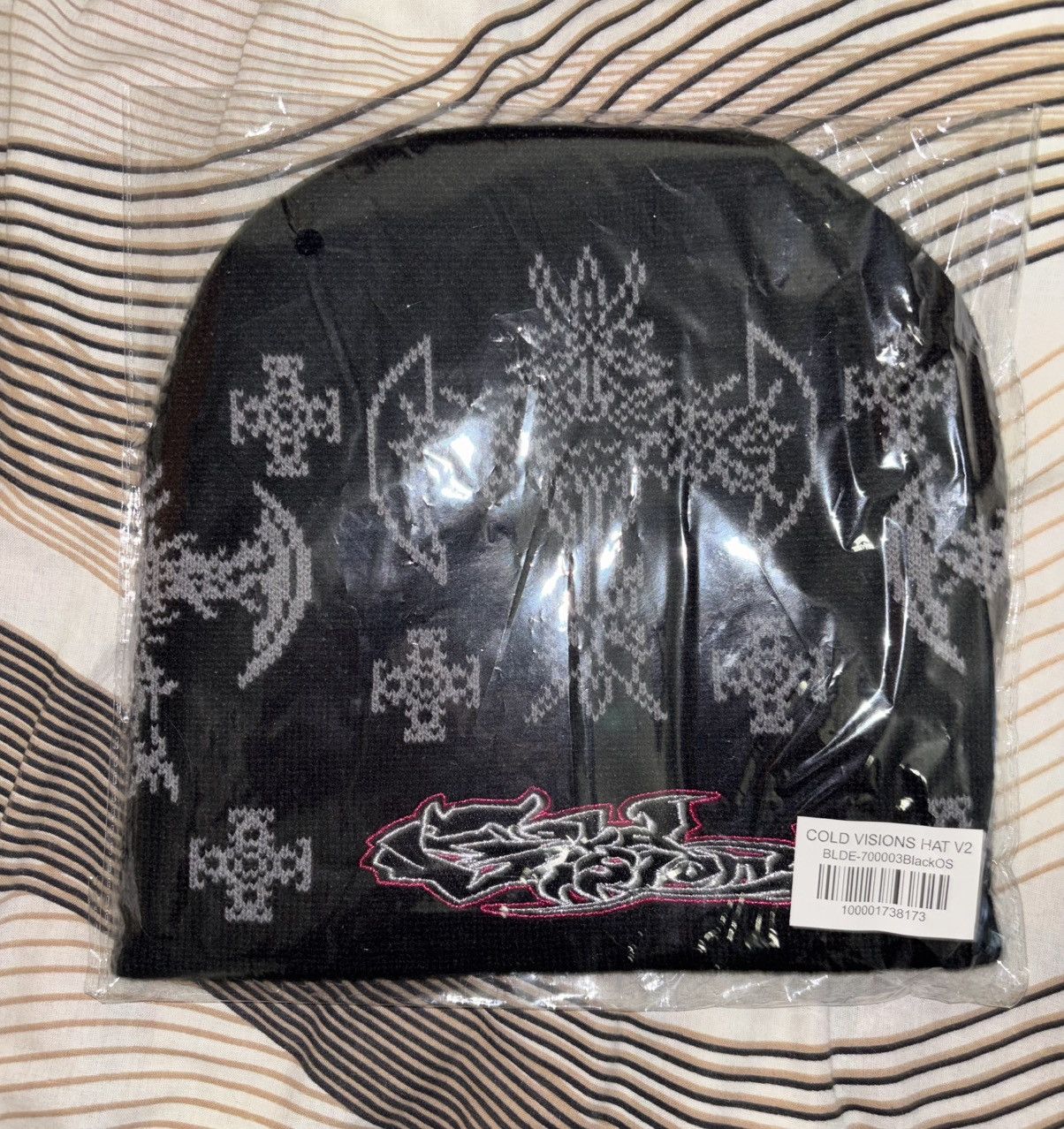 Drain Gang × Sad Boys Bladee cold visions v2 beanie Size ONE SIZE - 3 Thumbnail