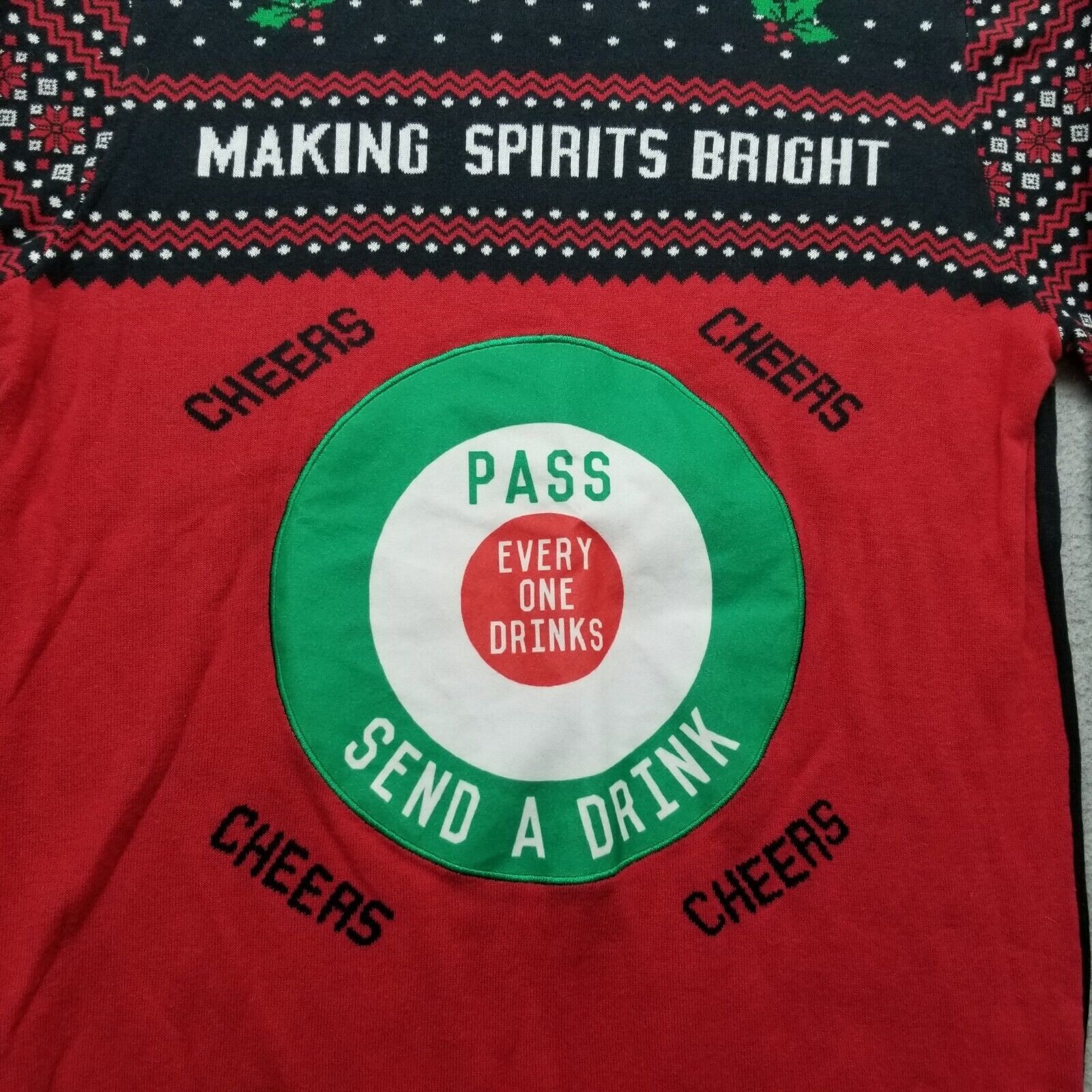 Other Christmas Sweater Men XL Long Sleeve Crew Neck Pullover Size US XL / EU 56 / 4 - 2 Thumbnail