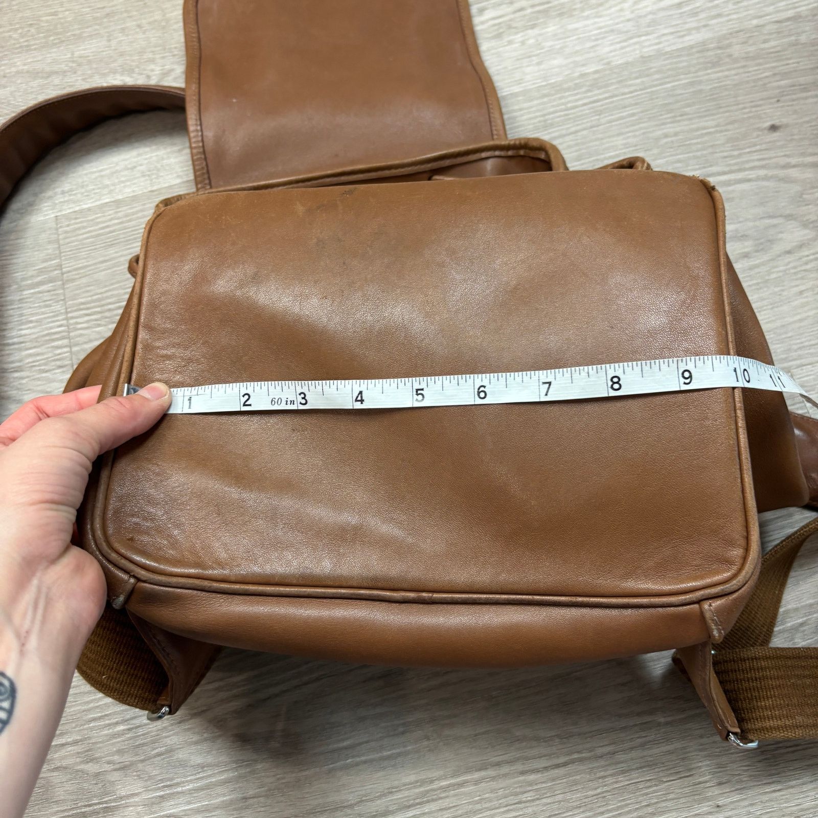 Coach Rare Vintage Coach 5408 Drawstring Buckle Leather Backpack Size ONE SIZE - 13 Thumbnail