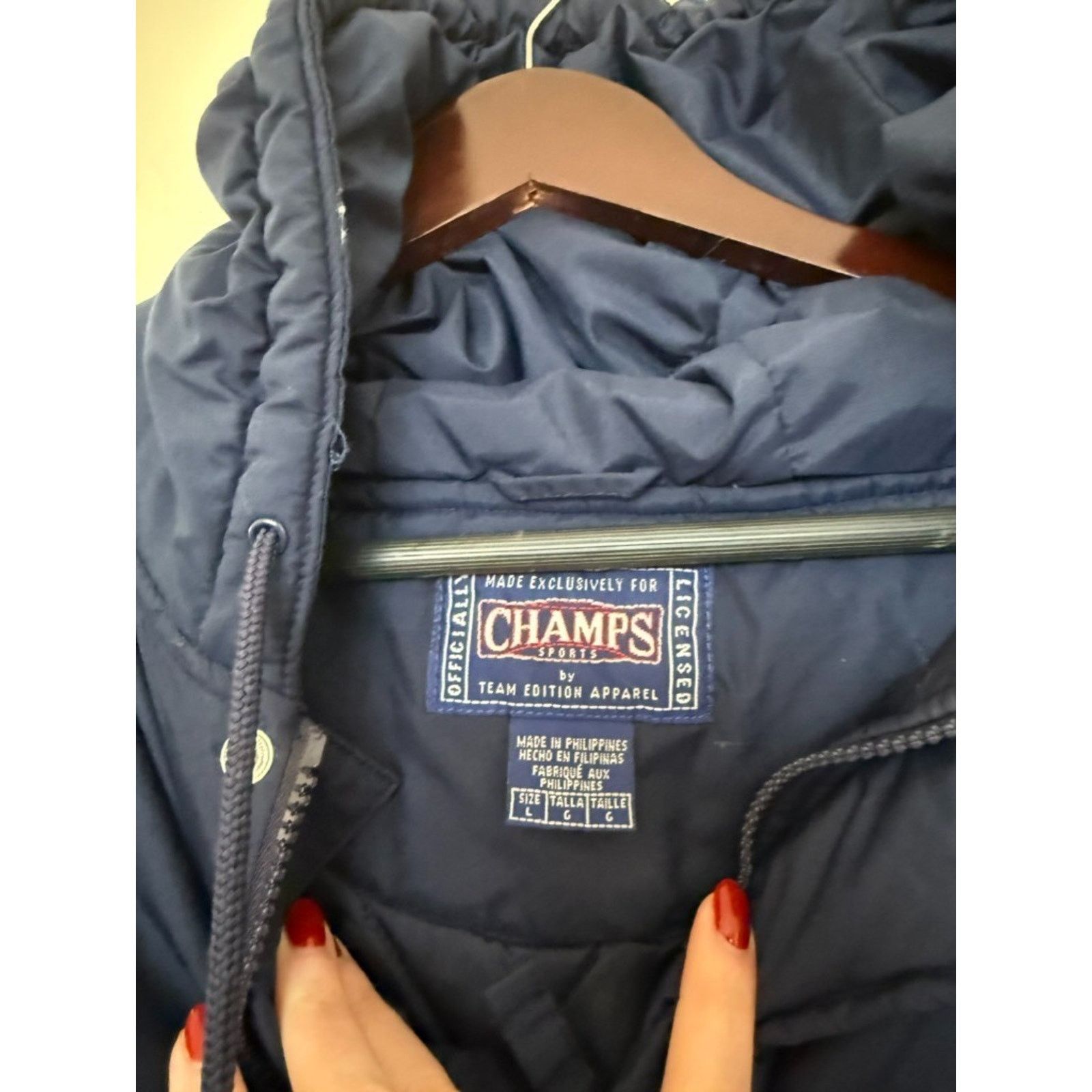 Starter Vintage 90s Clemson Tigers Champs Hooded Windbreaker Size US L / EU 52-54 / 3 - 4 Thumbnail