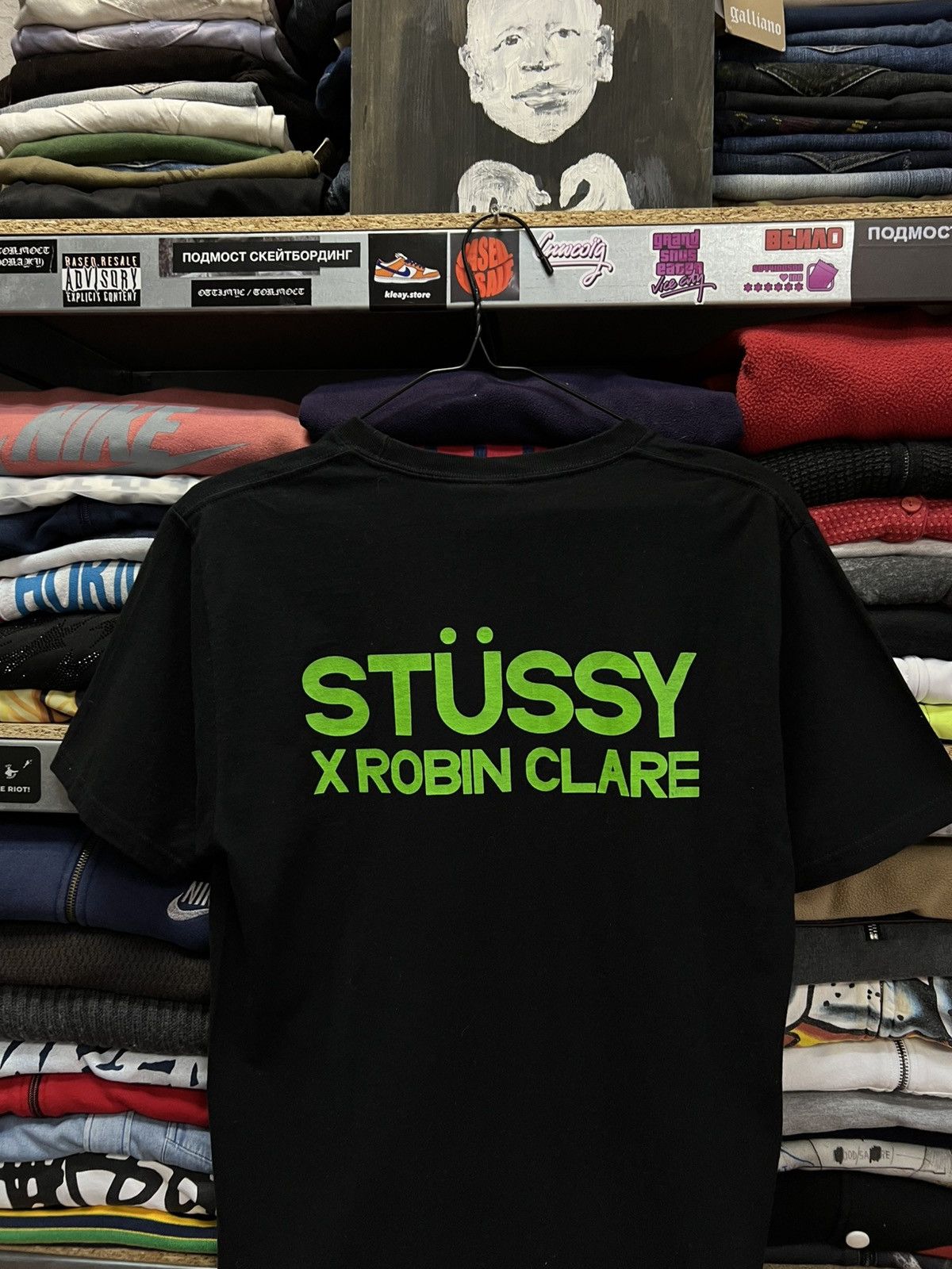 Stussy Stussy Breaking Locking Popping Black Tee Size US M / EU 48-50 / 2 - 6 Thumbnail