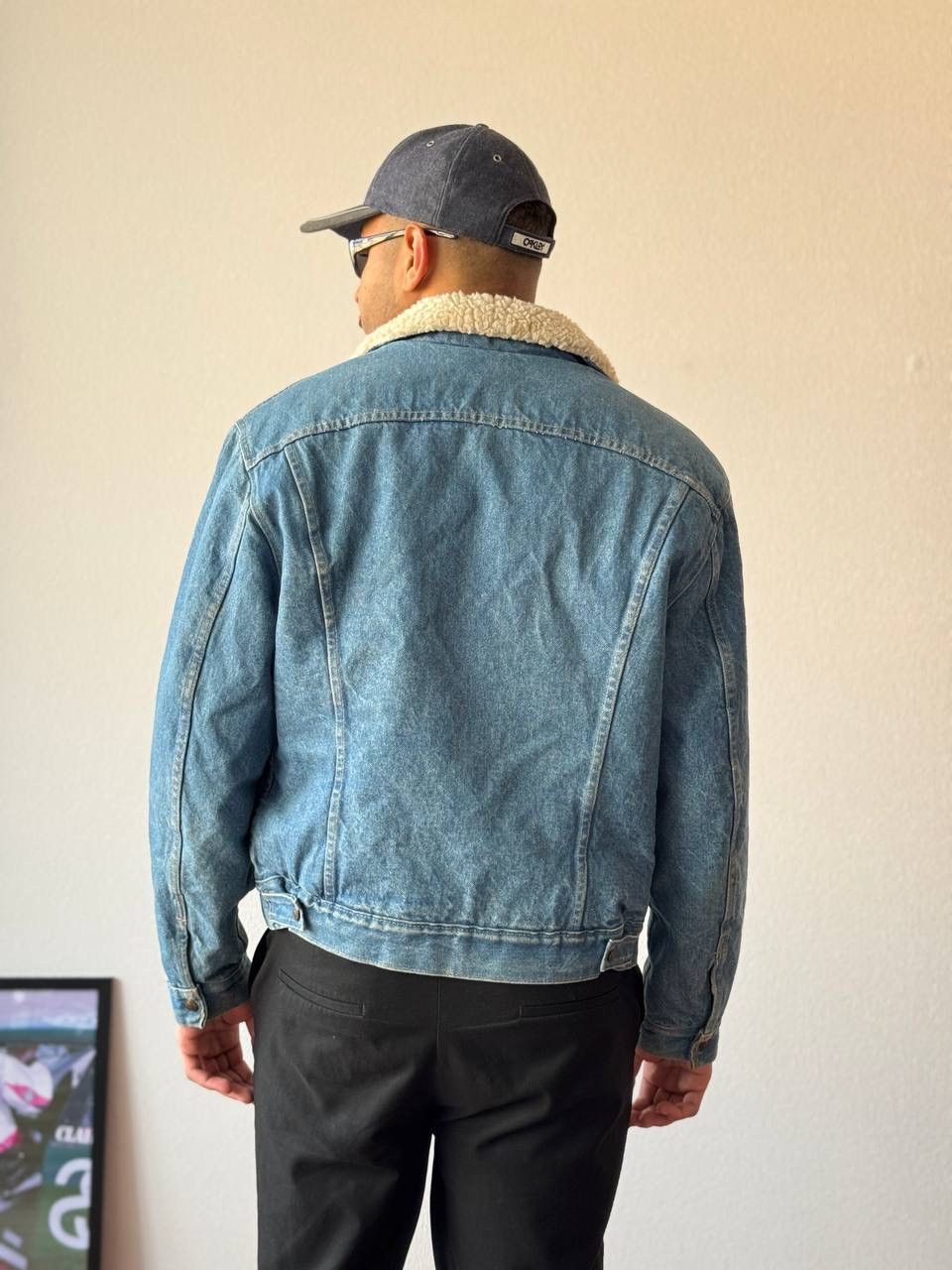 Levi's levis vintage 90'S Sherpa denim jacket Made in USA Size US S / EU 44-46 / 1 - 5 Thumbnail