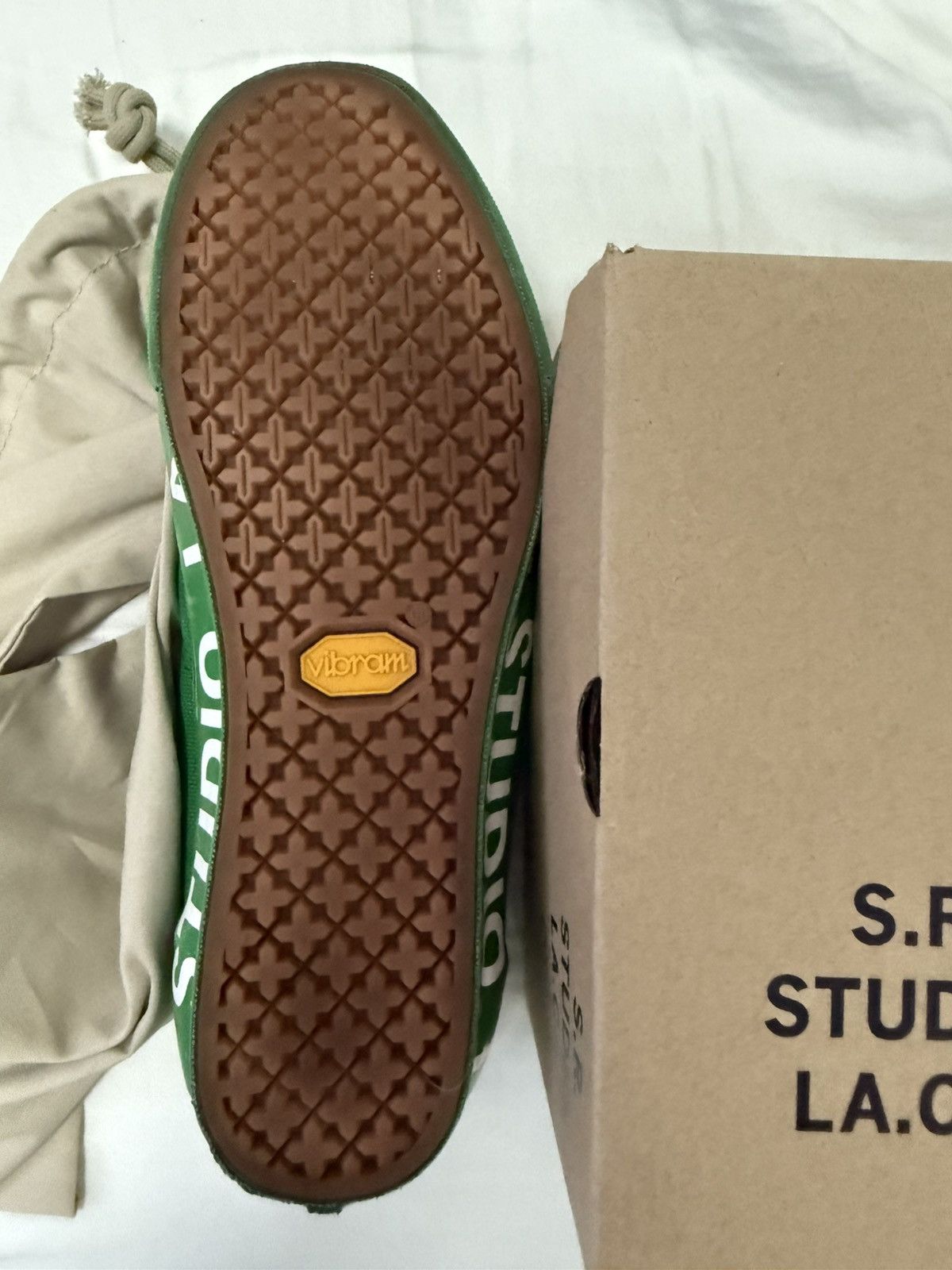 Sterling Ruby × Vans Sterling Ruby x Vans Old Skool Green Rare Limited Size US 7.5 / EU 40-41 - 8 Thumbnail