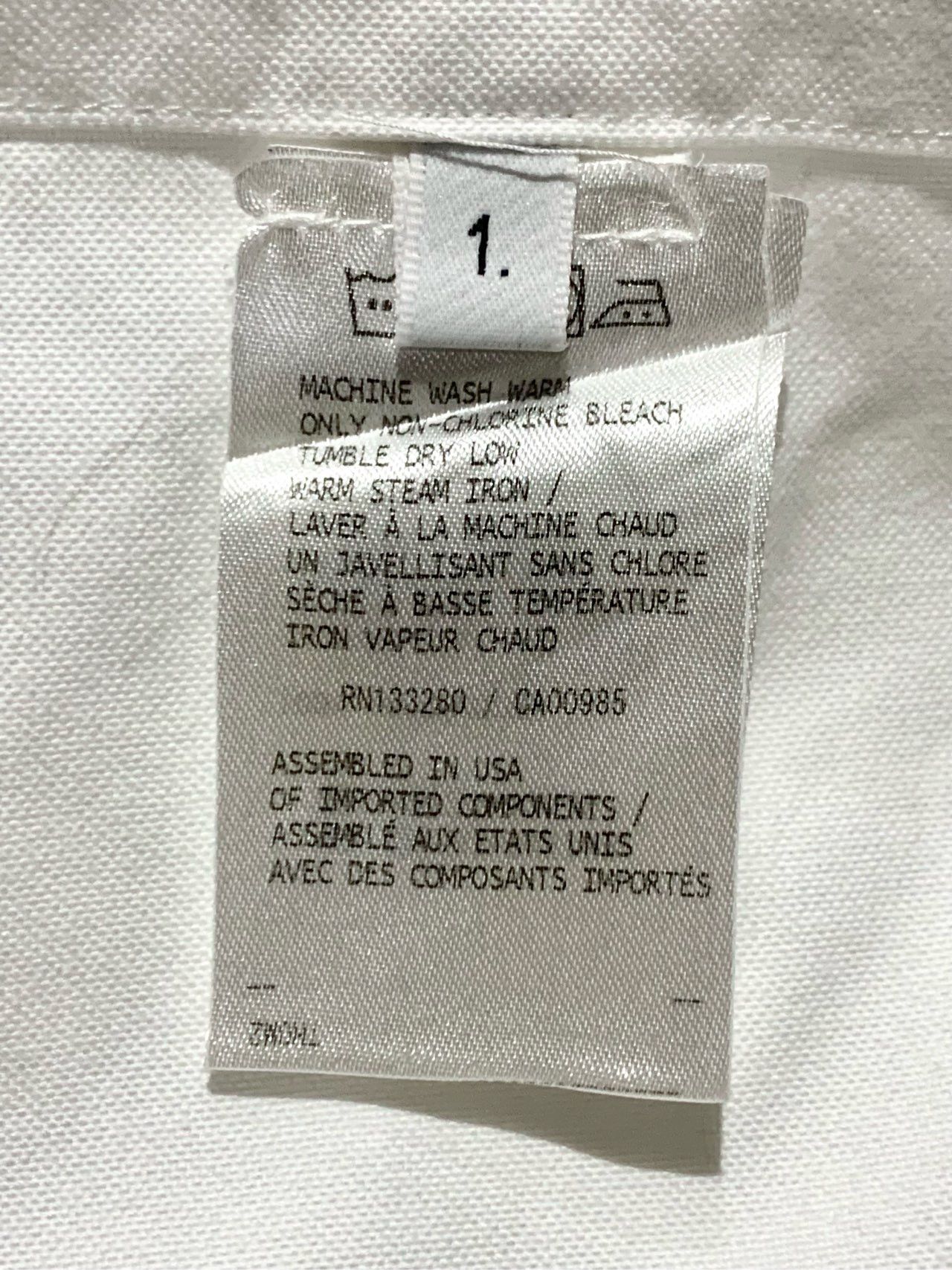 Thom Browne Thom Browne Shirt White Tricolor Stripe Collar Size XS / US 0-2 / IT 36-38 - 3 Thumbnail
