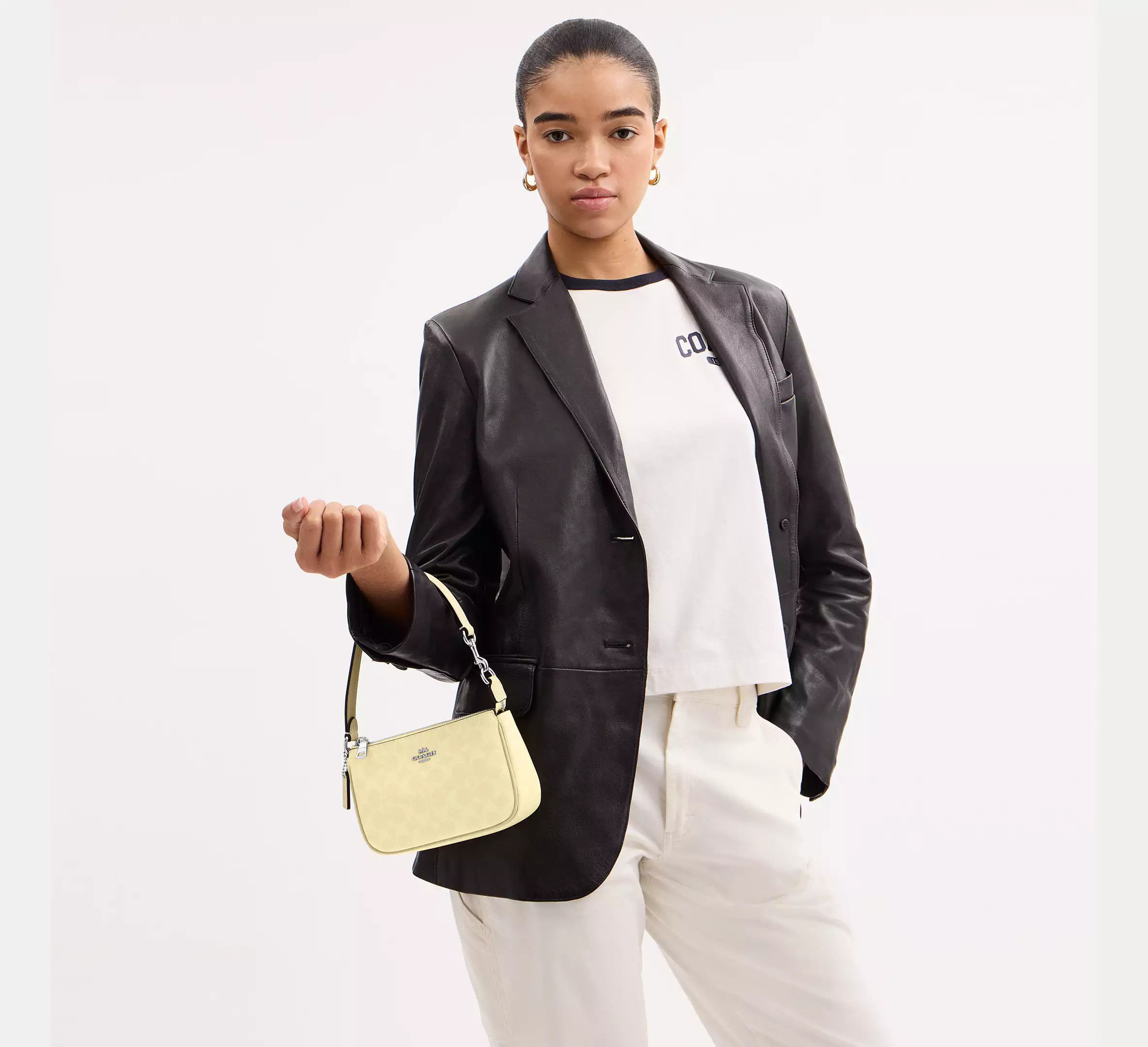 Coach NWT Coach Nolita 19 In Signature Canvas CW426 Size ONE SIZE - 7 Thumbnail