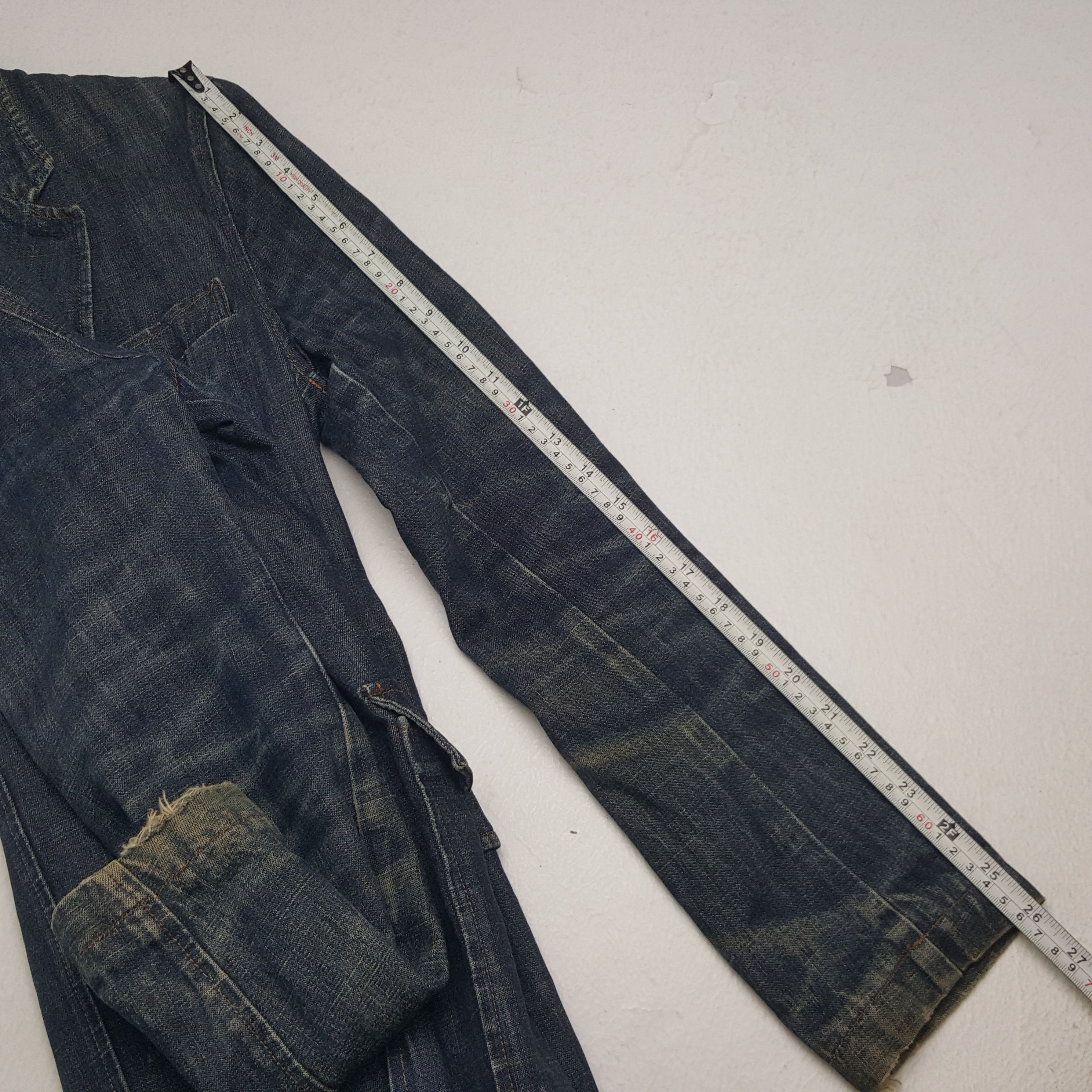 Miu Miu × Vintage Vintage Miu Miu Italian Brand Denim Jacket Size US XS / EU 42 / 0 - 6 Thumbnail