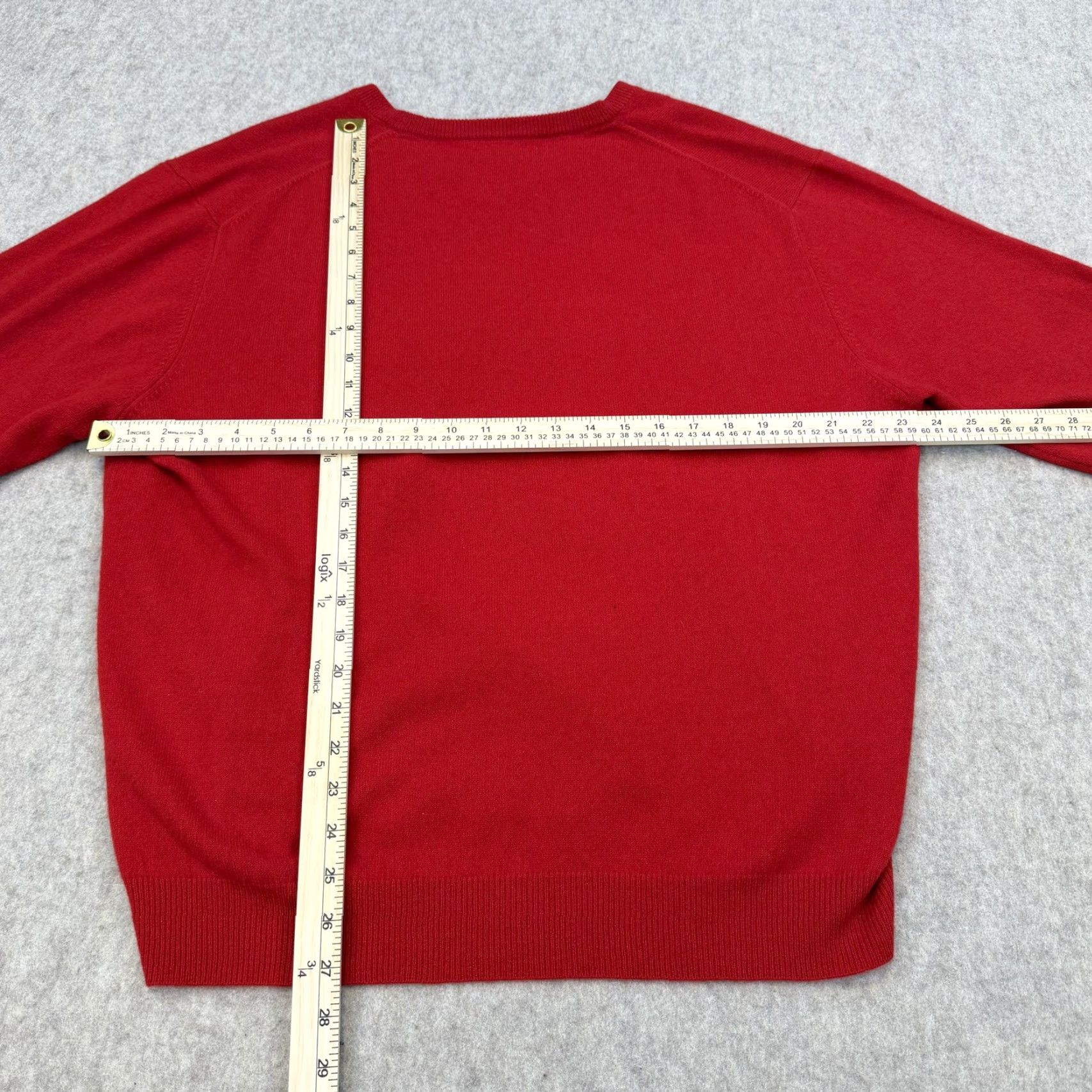 Club Room Club Room Mens XL Sweater 2-Ply Estate Cashmere V Neck 100% Size US XL / EU 56 / 4 - 6 Thumbnail