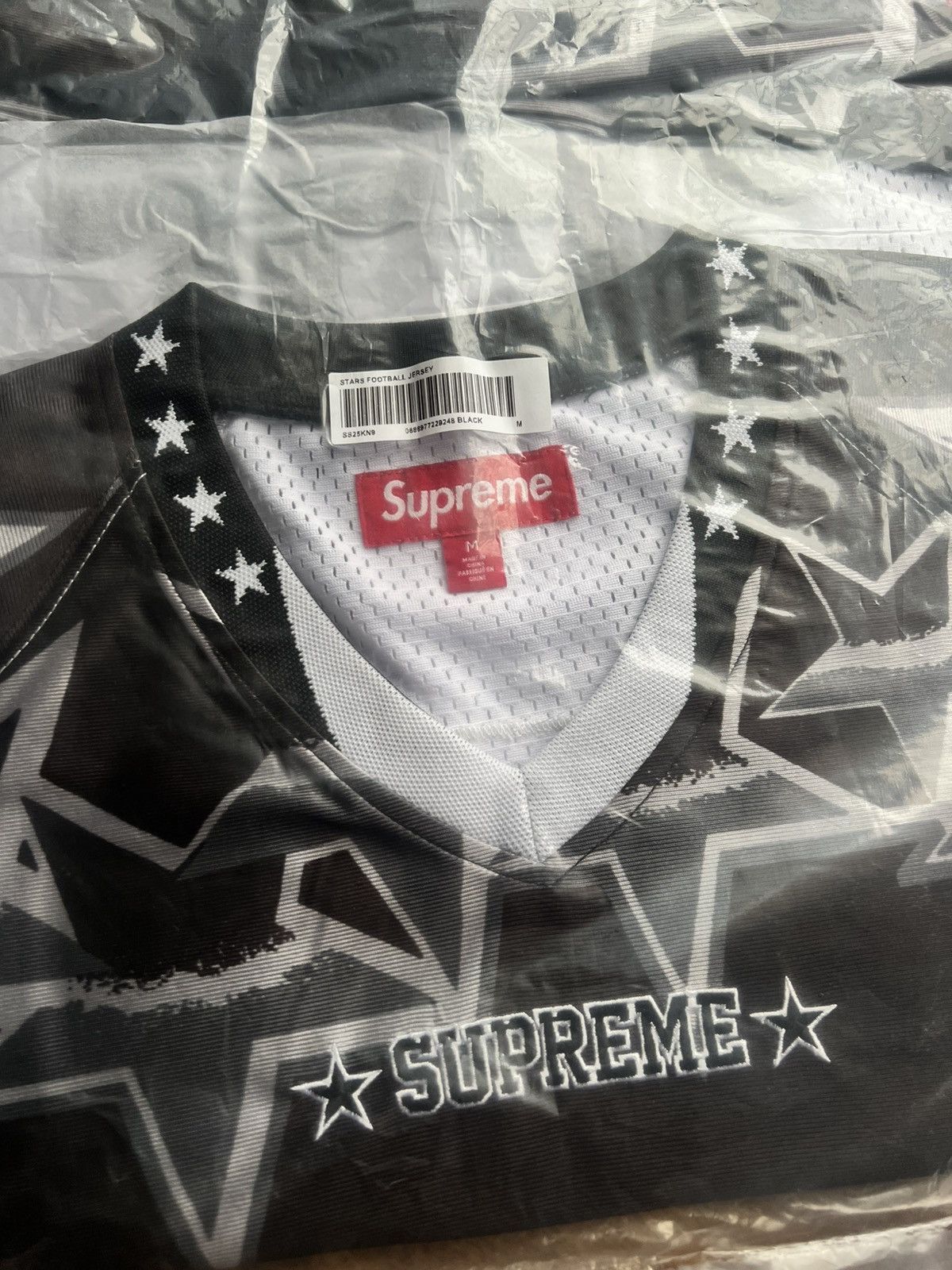 Supreme × Vintage Supreme SS25 Stars Football Jersey Size US M / EU 48-50 / 2 - 3 Thumbnail