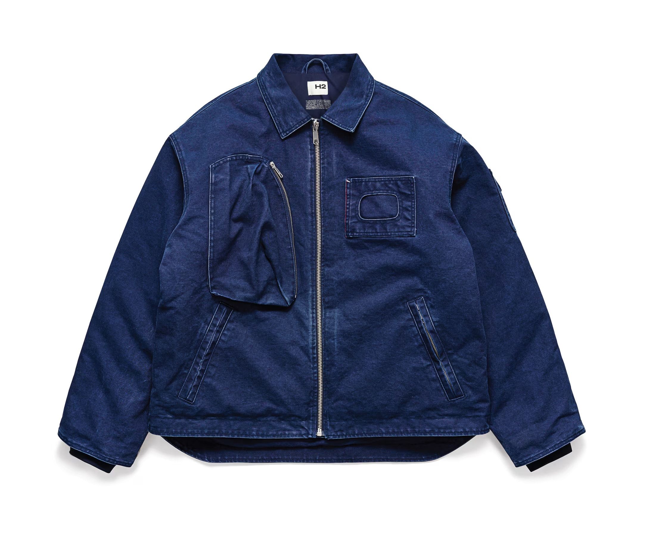 H&M × Heron Preston Heron Preston x H&M H2 Canvas Jacket | Grailed