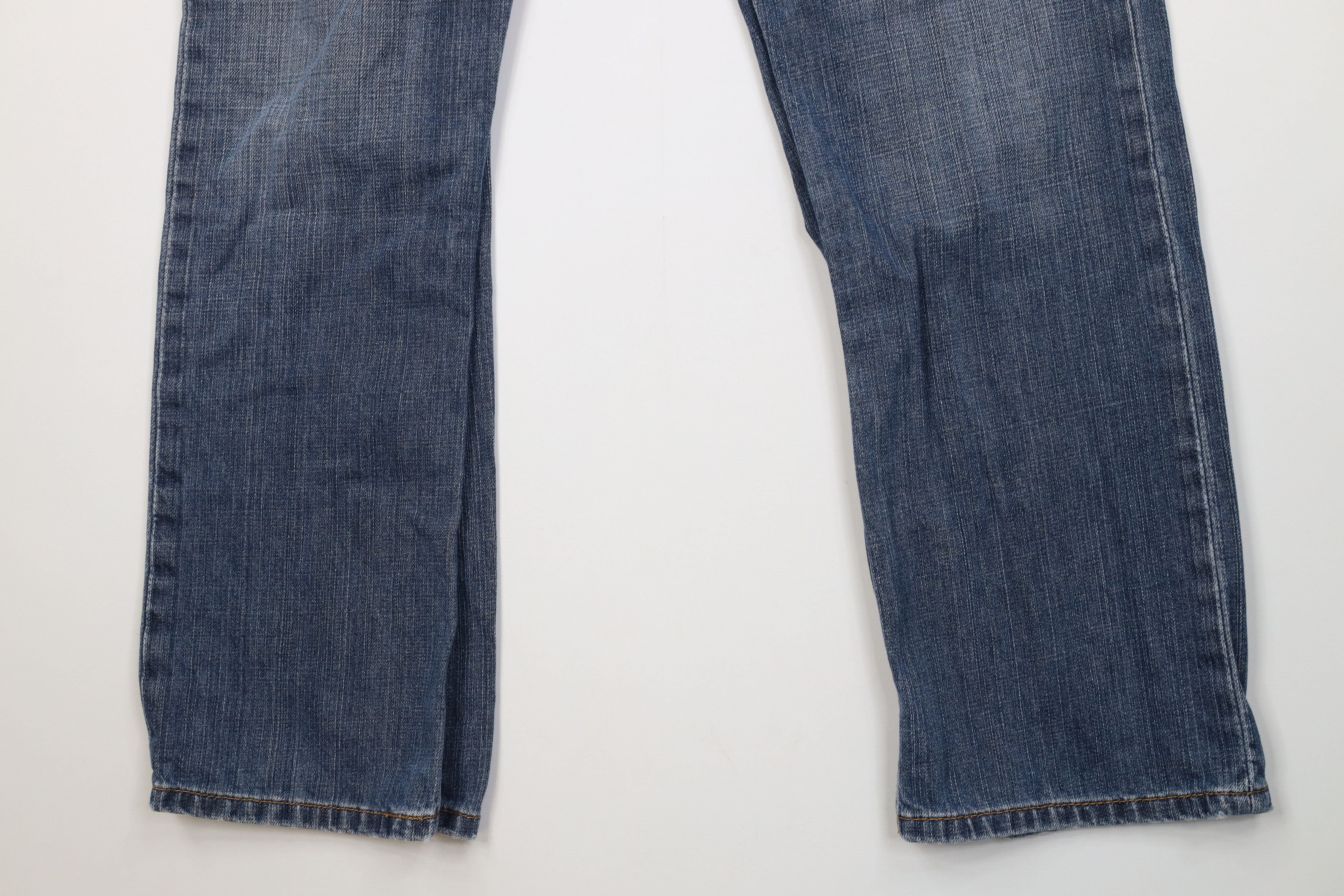 Levi's Vintage Y2K Levis 569 Loose Fit Straight Wide Leg Jeans Blue Size US 36 / EU 52 - 4 Thumbnail