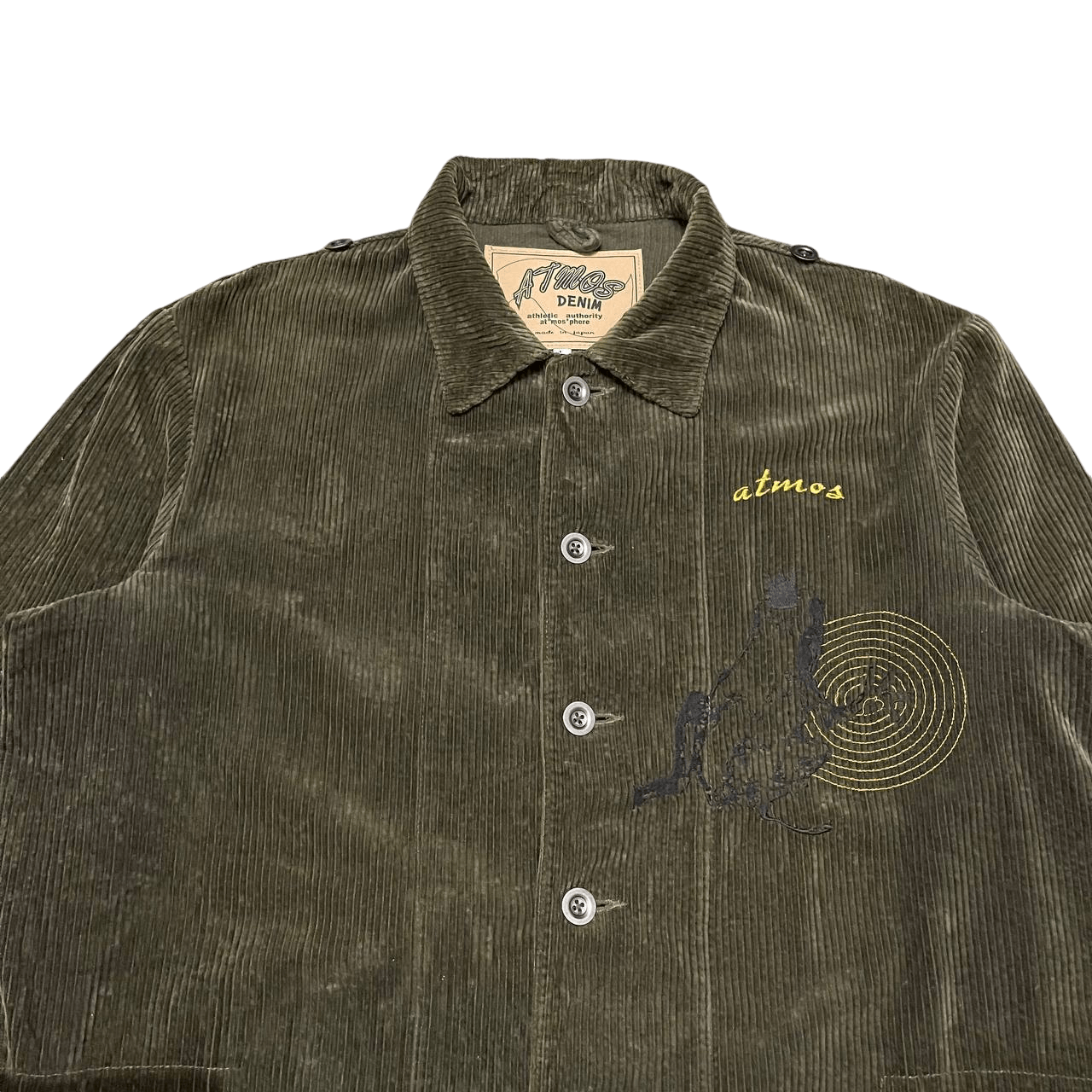atmos Vintage Atmos Denim Corduroy Jacket Size US L / EU 52-54 / 3 - 2 Thumbnail