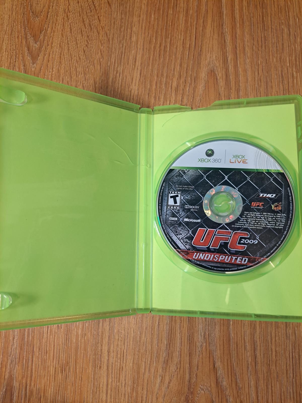 Other UFC Undisputed 2009 Xbox 360 Video Game Size ONE SIZE - 3 Thumbnail
