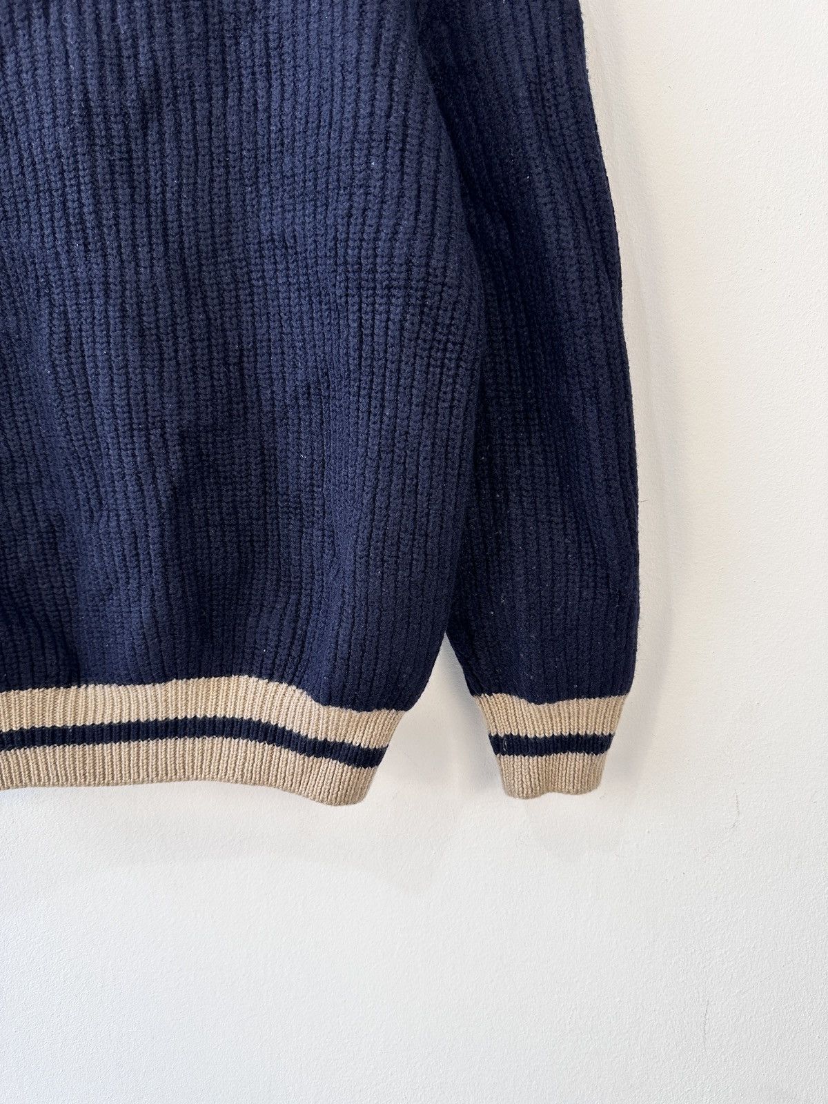 Eleventy Eleventy Italy Wool Cable Knit Sweater Preppy Style XL Size XL / US 12-14 / IT 48-50 - 11 Thumbnail