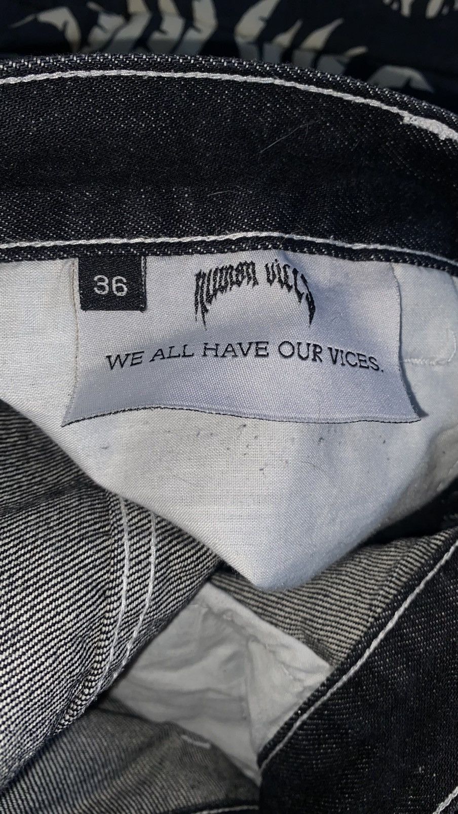 Other Human Vices Spider Jeans Size US 36 / EU 52 - 3 Thumbnail
