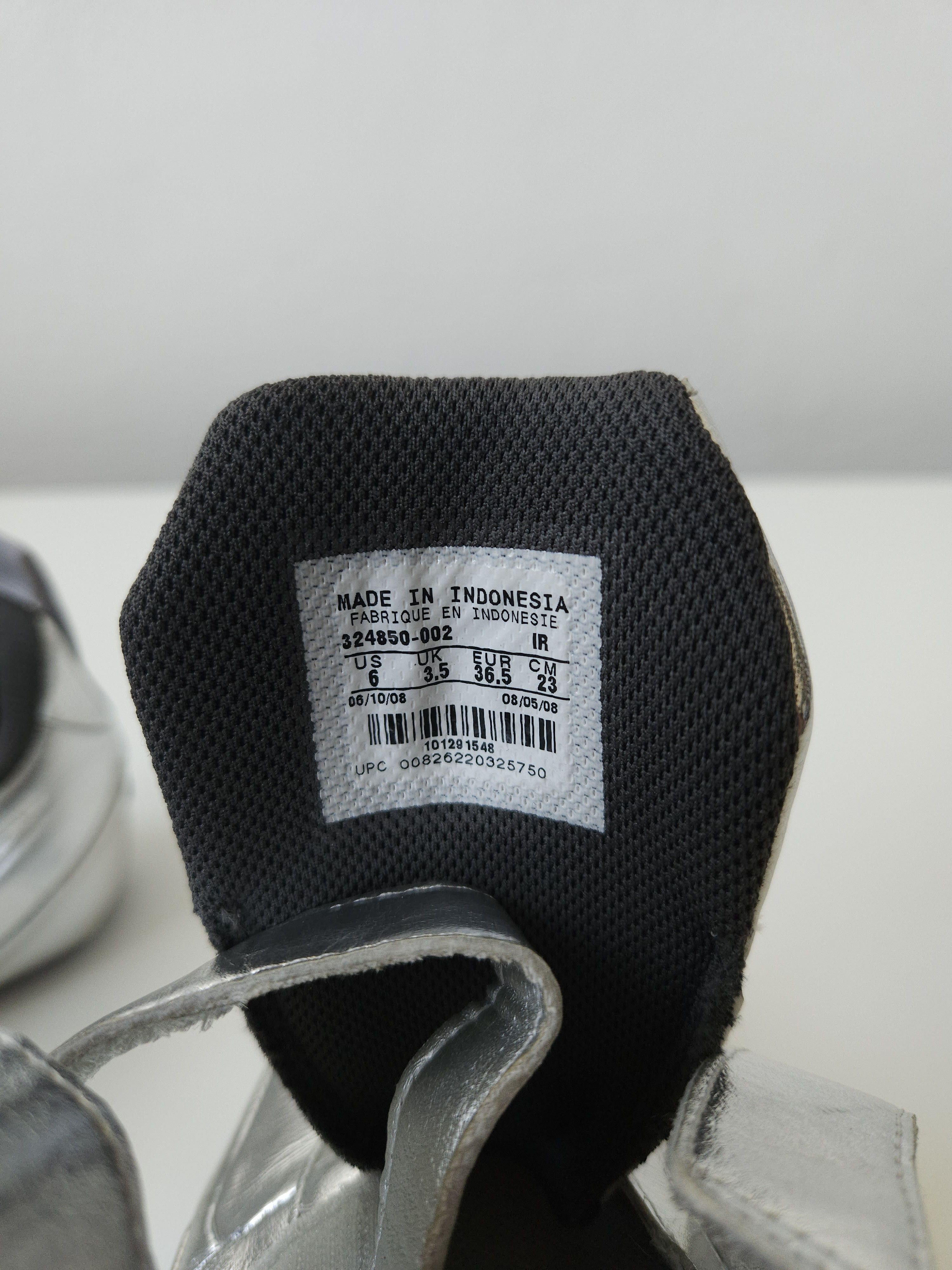 Nike Vintage y2k nike fixed speed v silver Size US 6.5 / IT 36.5 - 22 Thumbnail