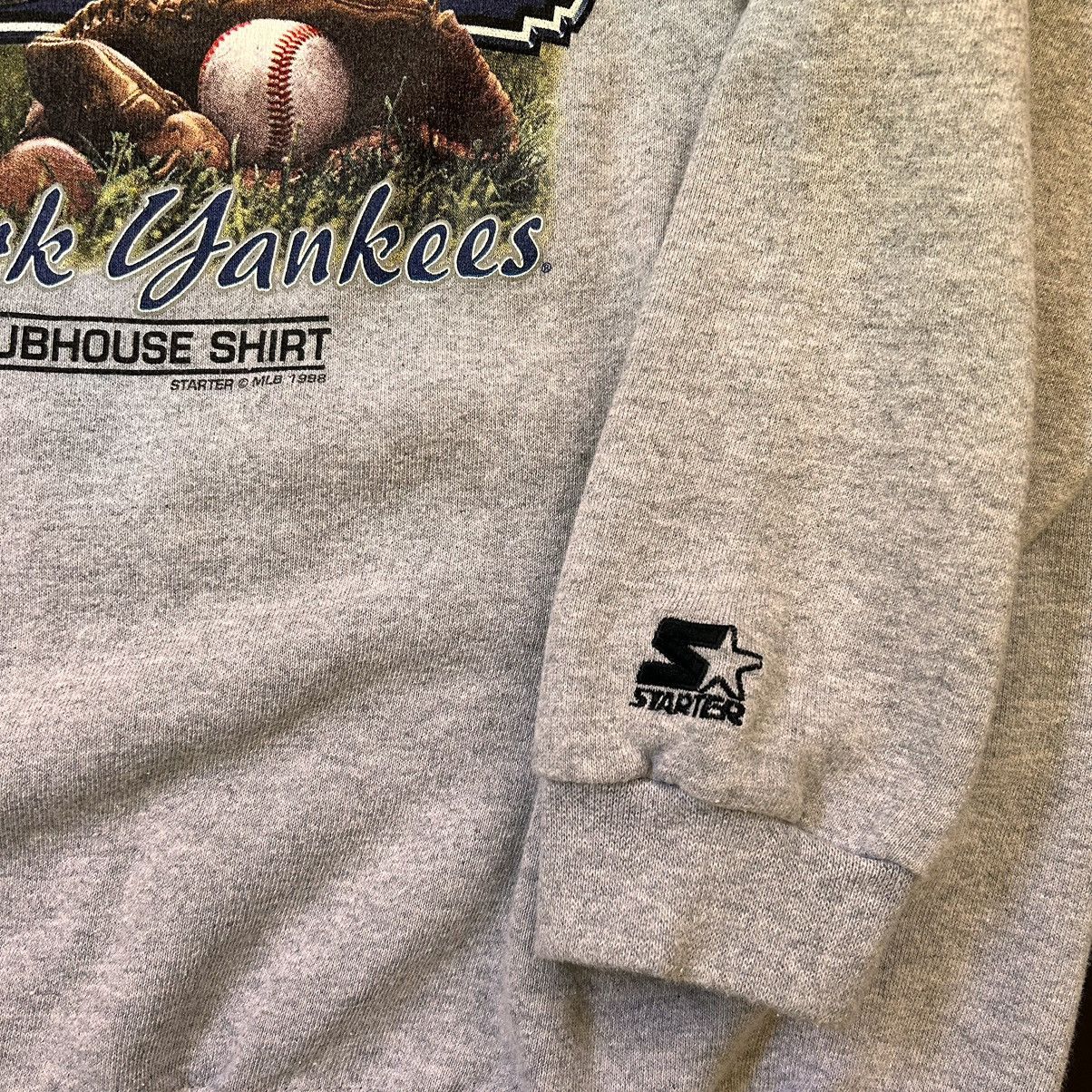 MLB × Vintage Yankees vintage Starter crewneck Size US L / EU 52-54 / 3 - 4 Thumbnail