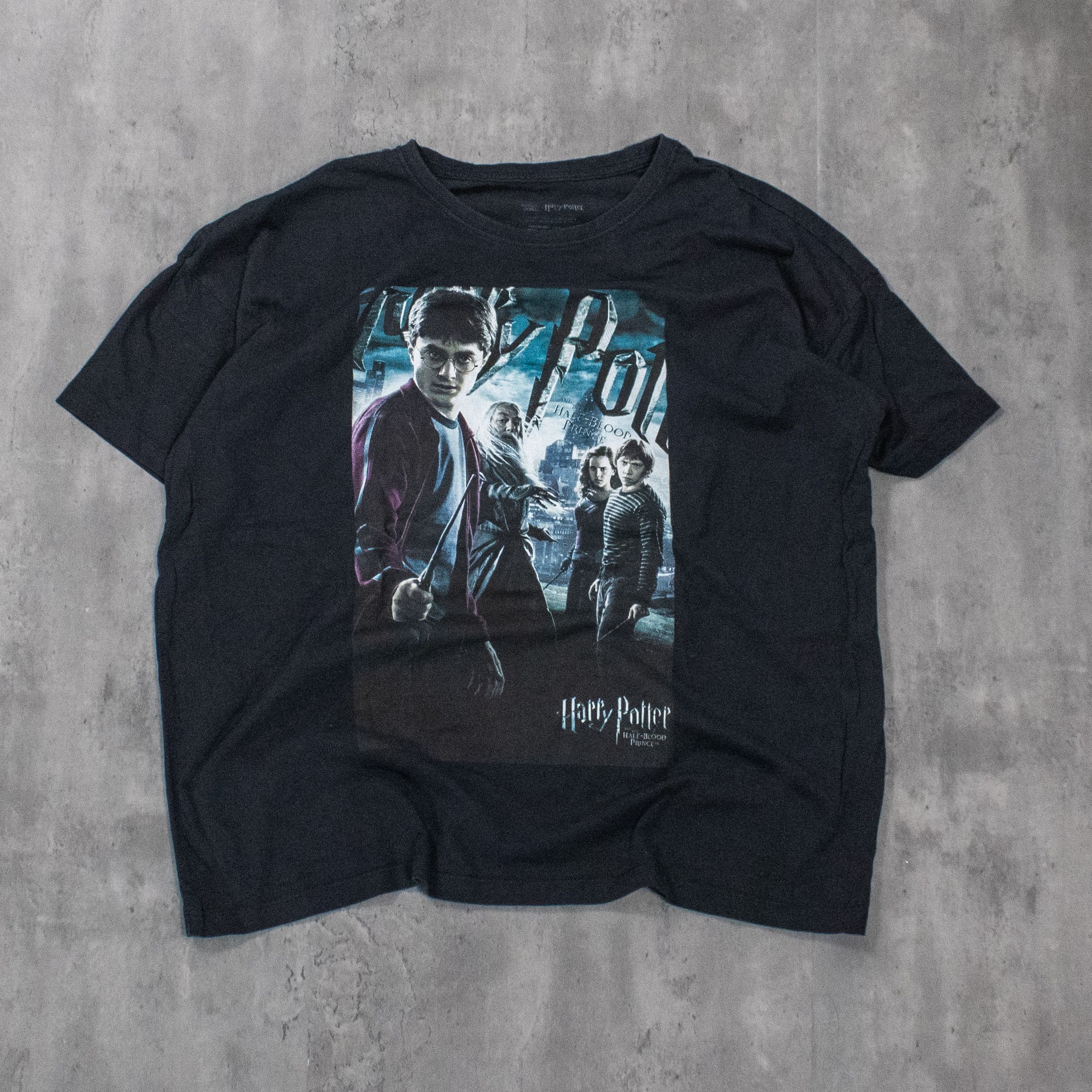 Vintage VTG Y2K 2000's Harry Potter Half Blood Prince Black T-Shirt Size US L / EU 52-54 / 3 - 3 Thumbnail