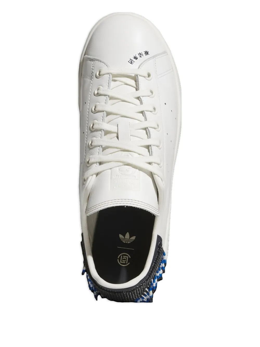 Adidas × CLOT o1mle0426 Unisex Low-Top Sneakers in Navy/White Size US 6 / EU 39 - 3 Thumbnail