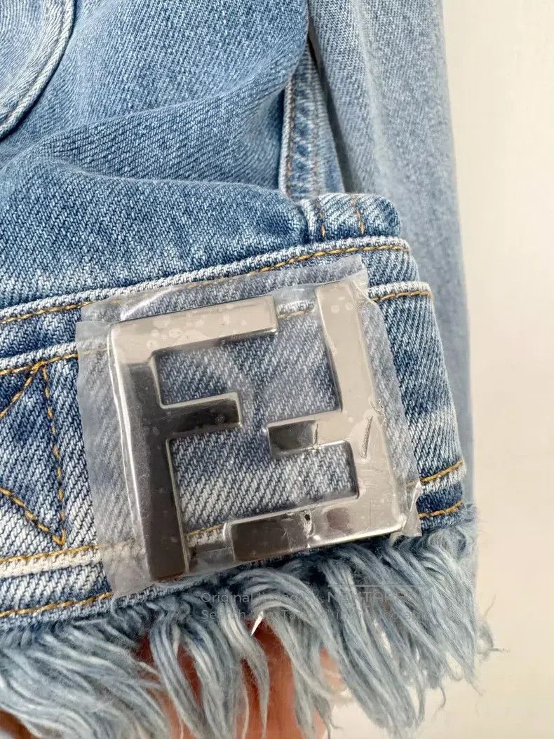 Fendi Fendi Denim Jacket Size XXS / US 00 / IT 34 - 4 Thumbnail