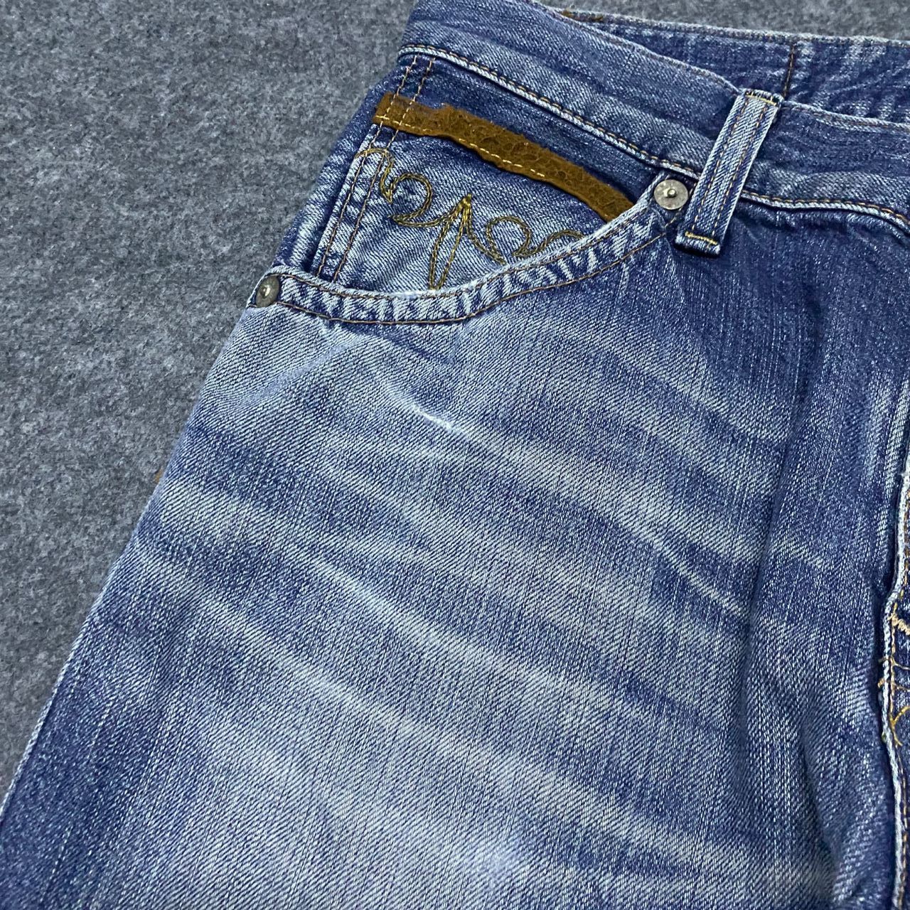 Edwin Vintage Edwin Exclusive Vintage Distressed Denim Size US 33 - 8 Thumbnail