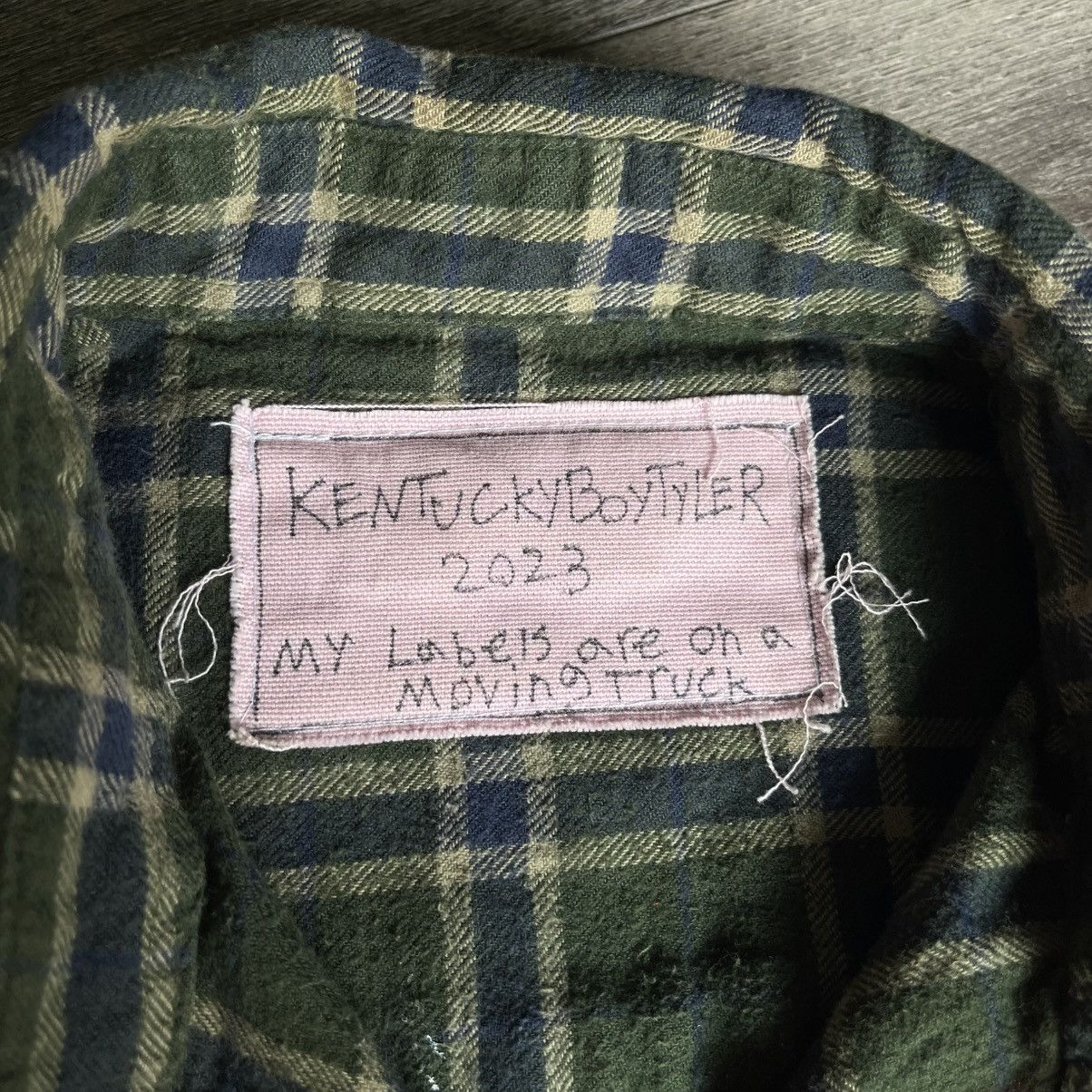 Kentucky Boy Tyler Kentucky Boy Tyler MotoX Sport Flannel Button Up Shirt Logo Size US M / EU 48-50 / 2 - 6 Thumbnail